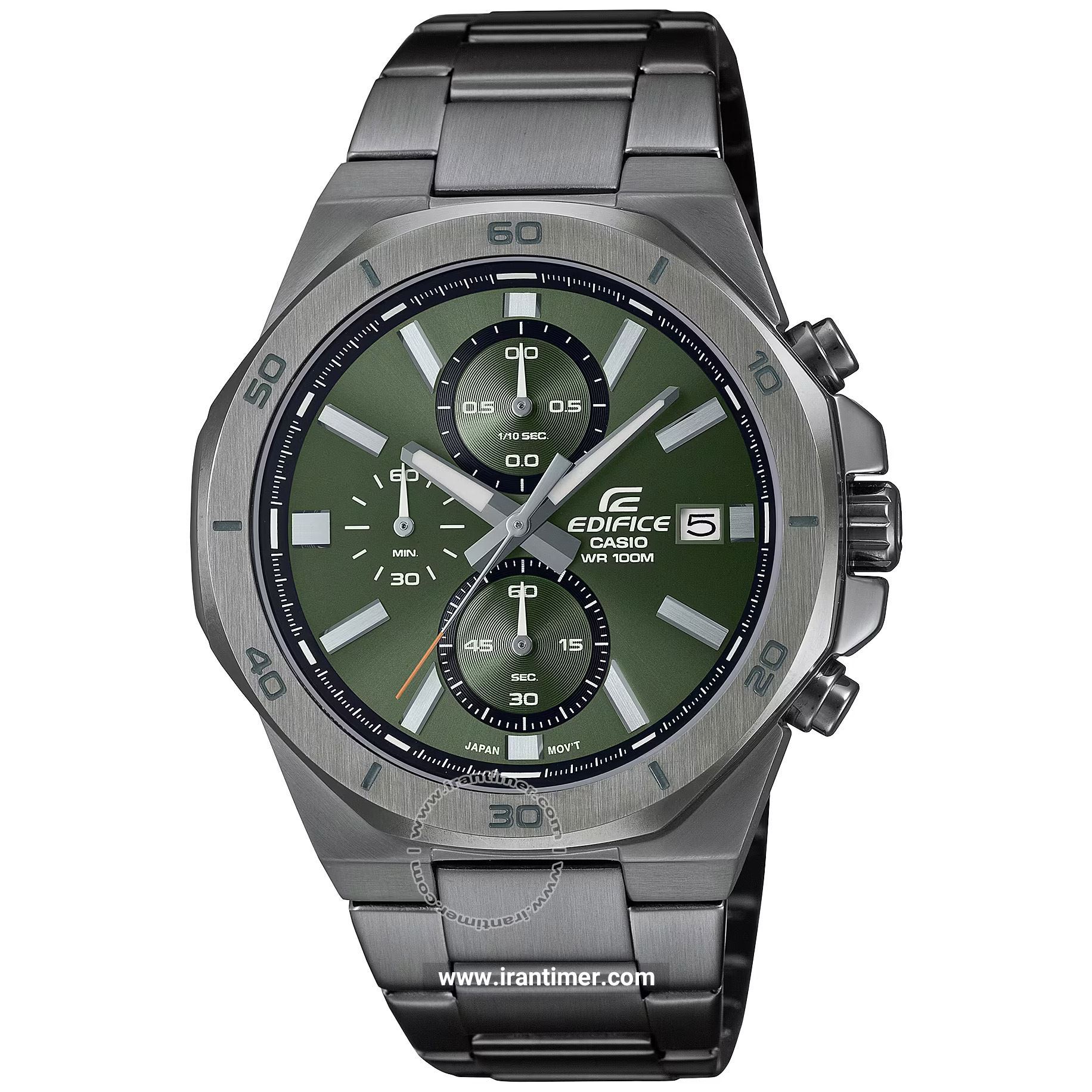 قیمت و خرید ساعت مچی مردانه کاسیو (CASIO) ادیفس(ادیفایس) مدل EFV-640DC-3AVUDF کلاسیک | اورجینال و اصلی