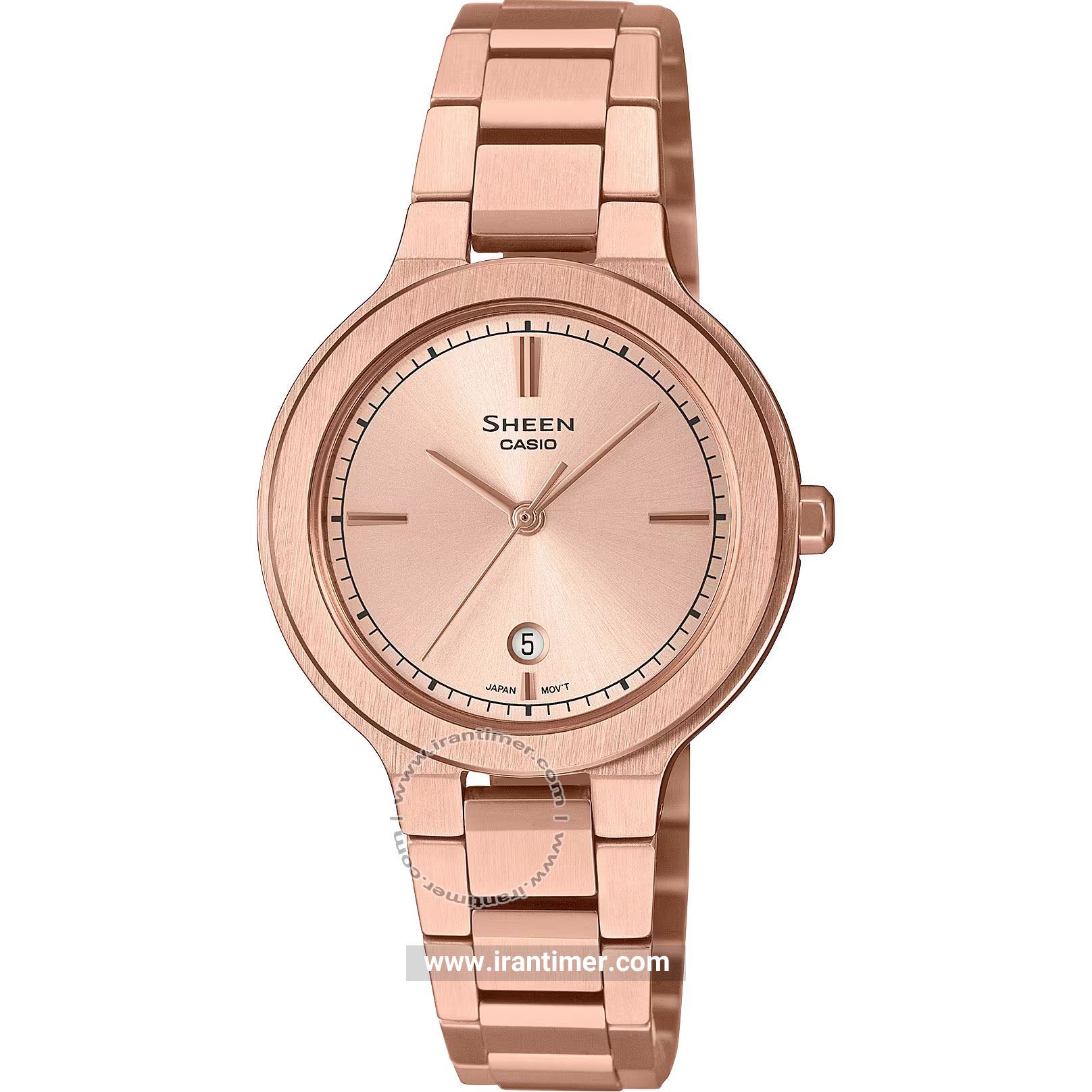 قیمت و خرید ساعت مچی زنانه کاسیو (CASIO) شین مدل SHE-4559PG-4AUDF کلاسیک | اورجینال و اصلی