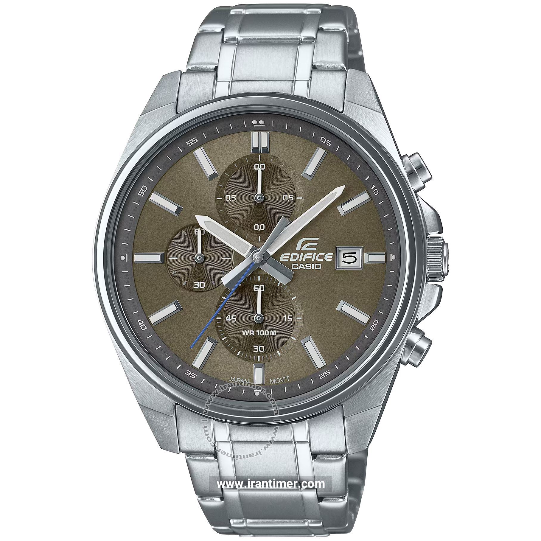 قیمت و خرید ساعت مچی مردانه کاسیو (CASIO) ادیفس(ادیفایس) مدل EFV-610D-5CV کلاسیک | اورجینال و اصلی