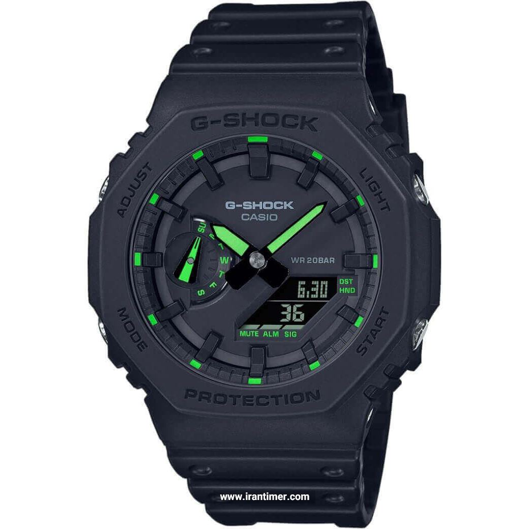 قیمت و خرید ساعت مچی مردانه کاسیو (CASIO) جی شاک مدل GA-2100-1A3DR اسپرت | اورجینال و اصلی