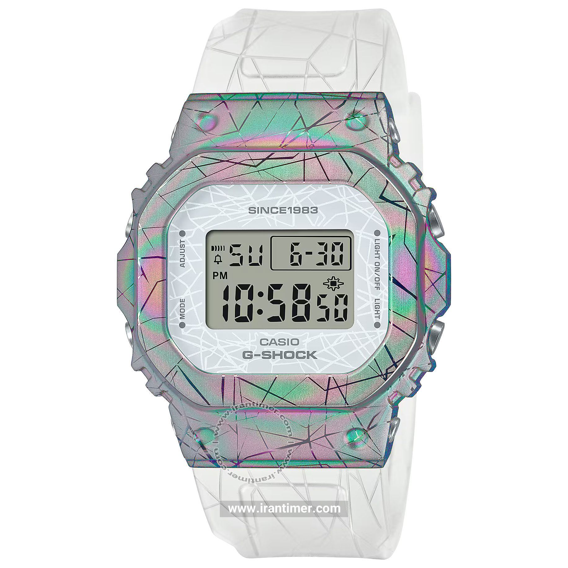 قیمت و خرید ساعت مچی زنانه کاسیو (CASIO) جی شاک مدل GM-S5640GEM-7DR اسپرت | اورجینال و اصلی