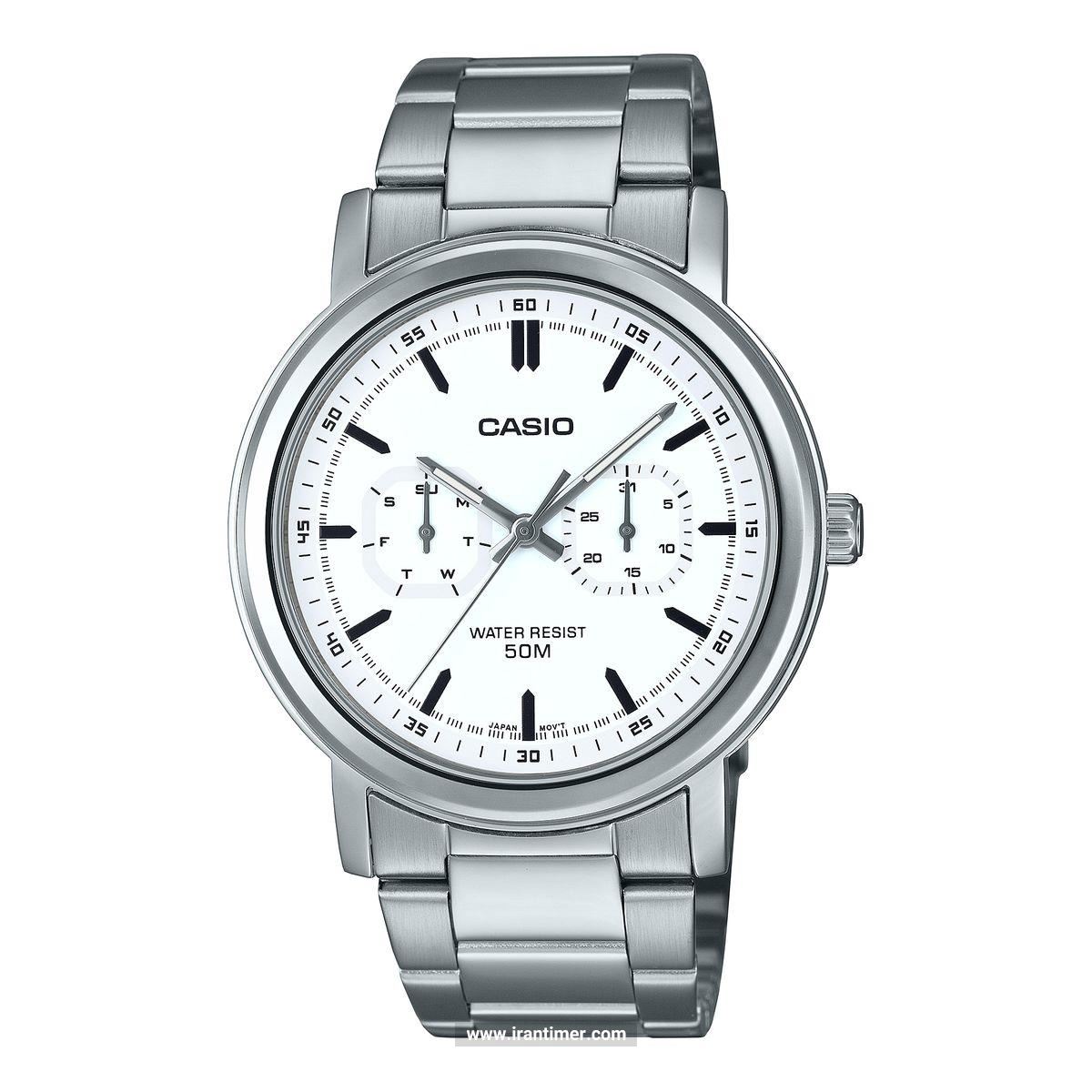 قیمت و خرید ساعت مچی مردانه کاسیو (CASIO) جنرال مدل MTP-E335D-7EVDF کلاسیک | اورجینال و اصلی