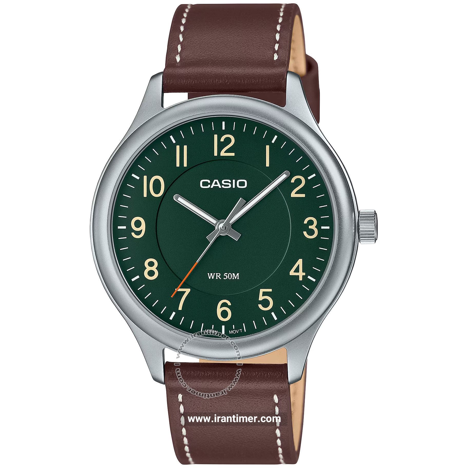 قیمت و خرید ساعت مچی مردانه کاسیو (CASIO) جنرال مدل MTP-B160L-3BVDF کلاسیک | اورجینال و اصلی
