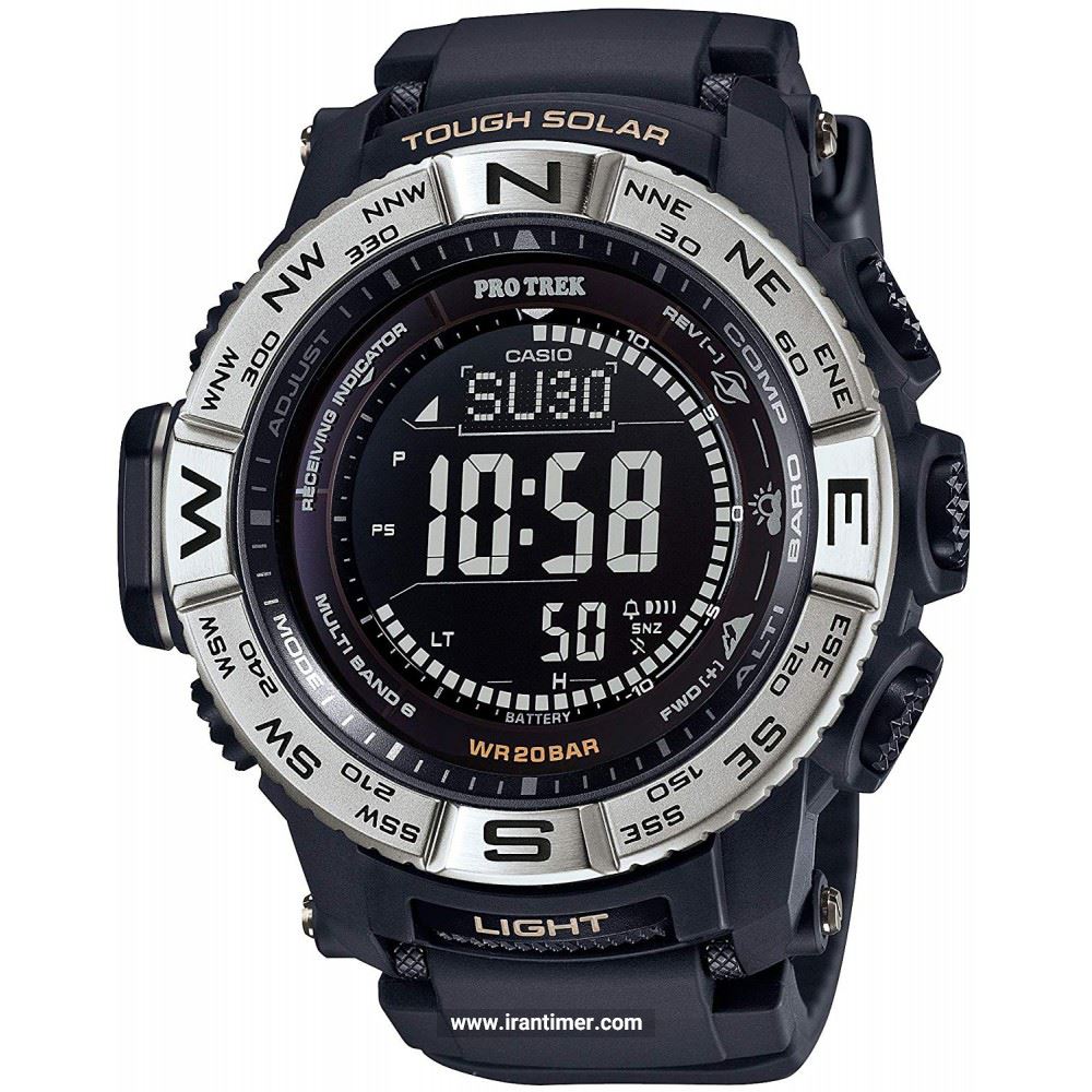 قیمت و خرید ساعت مچی مردانه کاسیو (CASIO) پروترک مدل PRW-3510-1DR اسپرت | اورجینال و اصلی