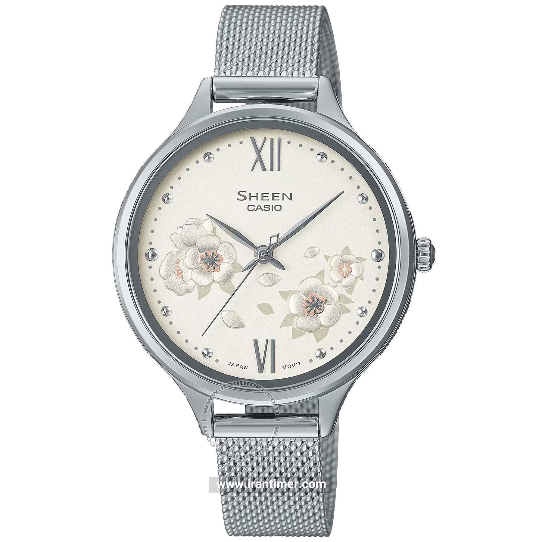 قیمت و خرید ساعت مچی زنانه کاسیو (CASIO) شین مدل SHE-4551M-7AUDF فشن | اورجینال و اصلی