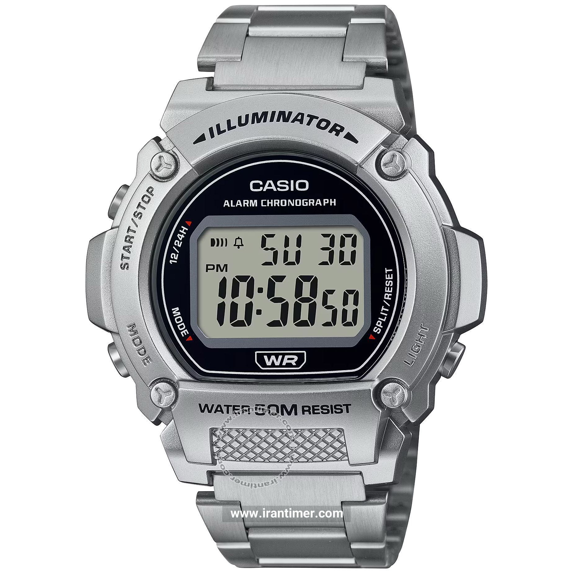 قیمت و خرید ساعت مچی مردانه کاسیو (CASIO) جنرال مدل W-219HD-1AVDF کلاسیک | اورجینال و اصلی