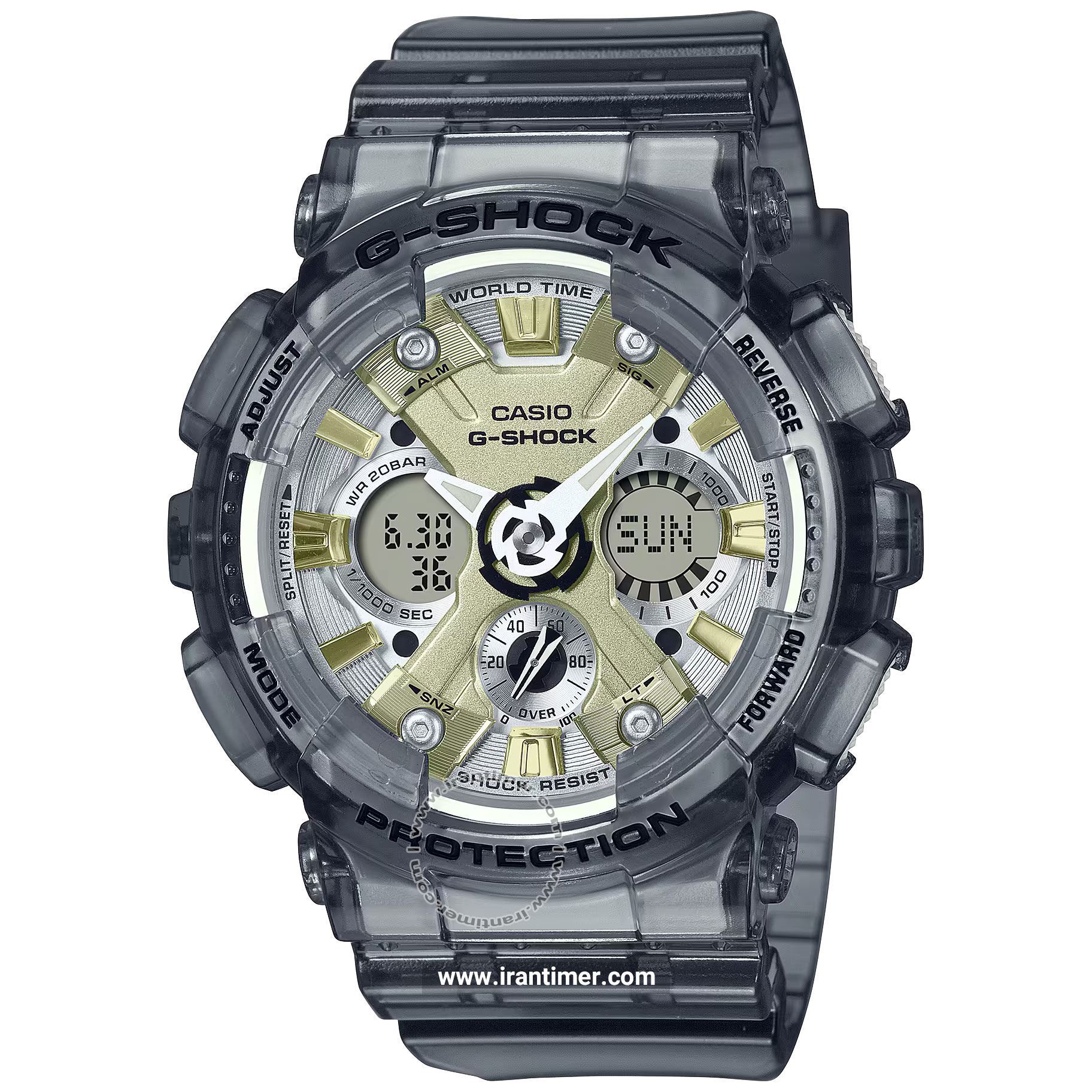 قیمت و خرید ساعت مچی مردانه زنانه کاسیو (CASIO) جی شاک مدل GMA-S120GS-8ADR اسپرت | اورجینال و اصلی