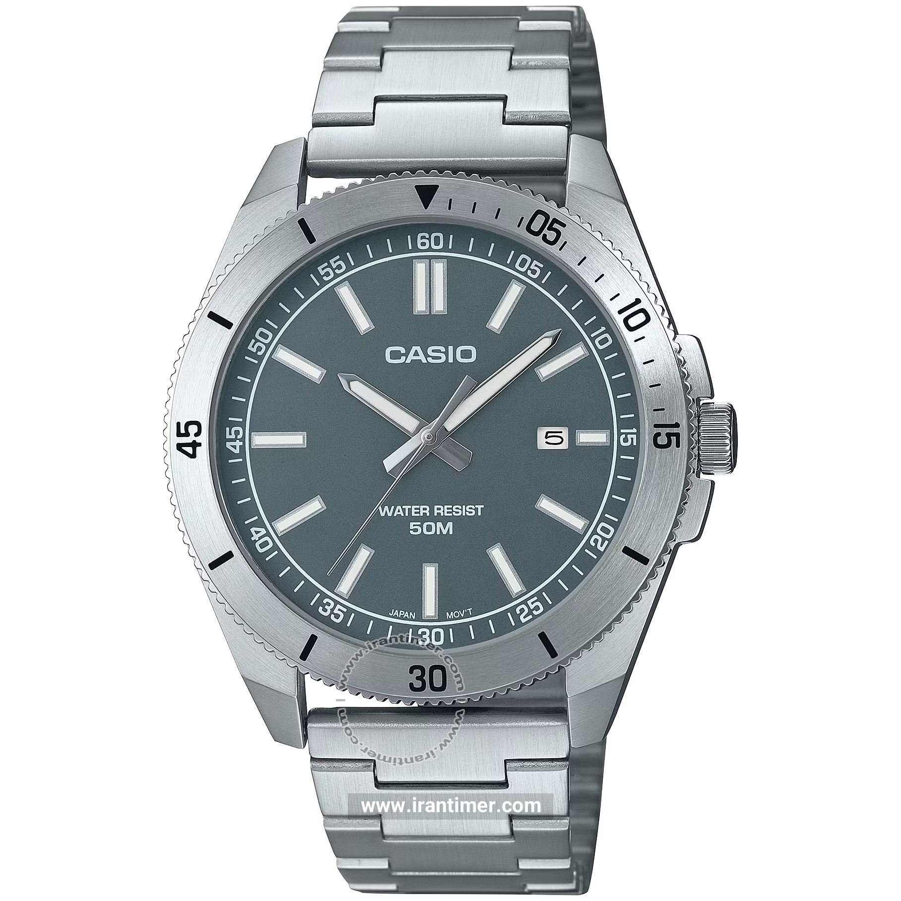 قیمت و خرید ساعت مچی مردانه کاسیو (CASIO) جنرال مدل MTP-B155D-3EVDF کلاسیک | اورجینال و اصلی