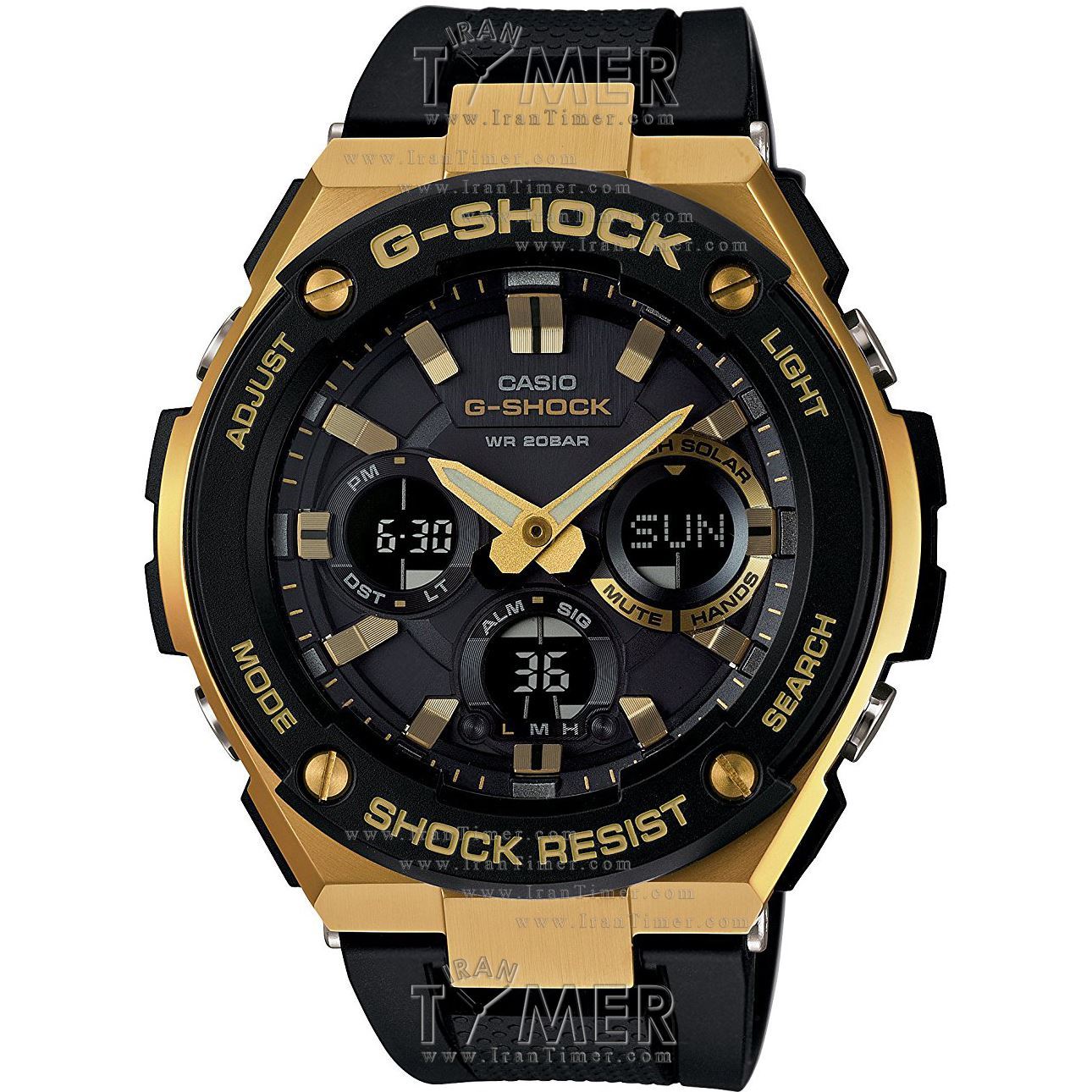 4472b185d34d44288d2fb4a7122390f0 قیمت و خرید ساعت مچی مردانه کاسیو (CASIO) جی شاک مدل GST-S100G-1A اسپرت | اورجینال و اصلی - تصویر 1