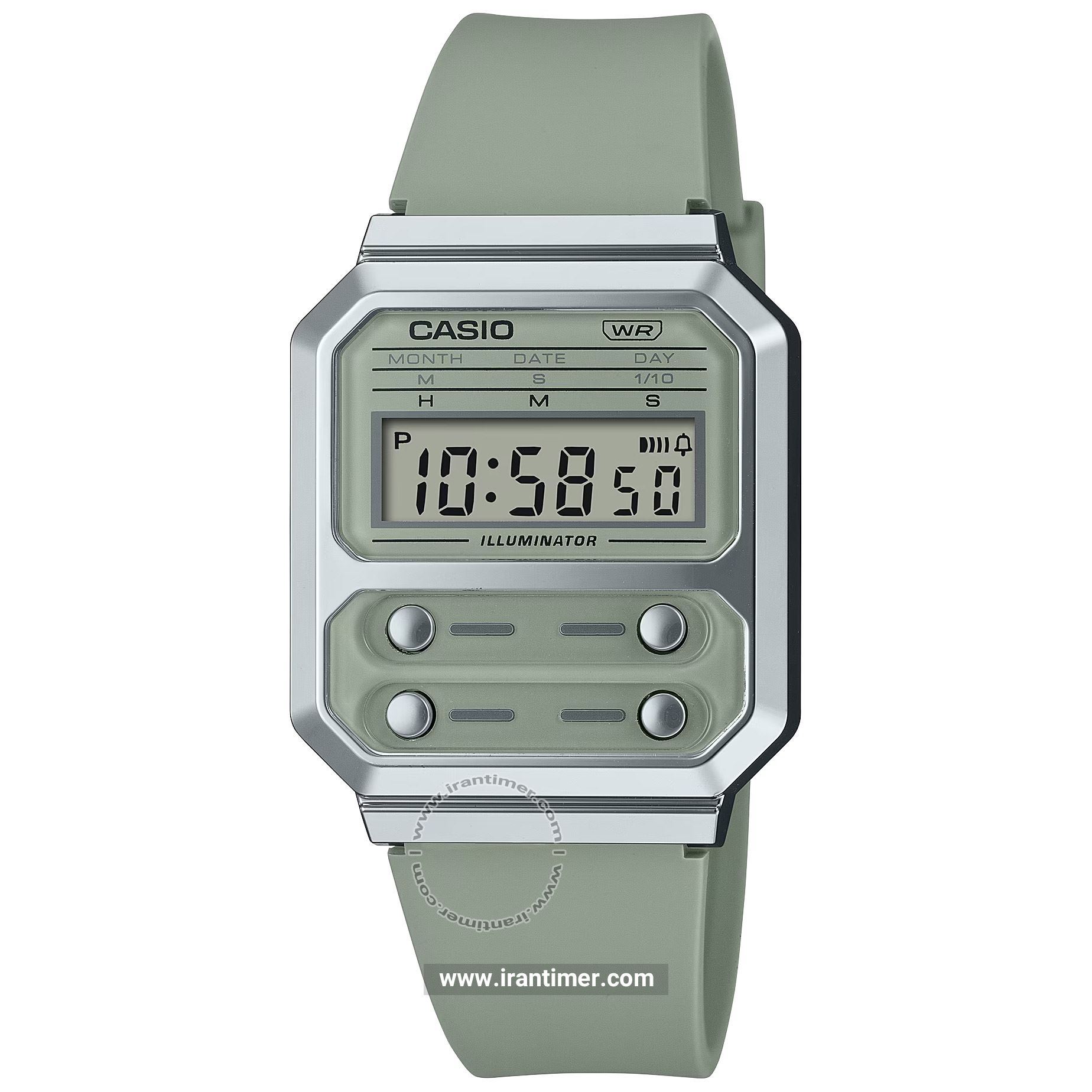 قیمت و خرید ساعت مچی مردانه زنانه کاسیو (CASIO) جنرال مدل A100WEF-3ADF اسپرت | اورجینال و اصلی