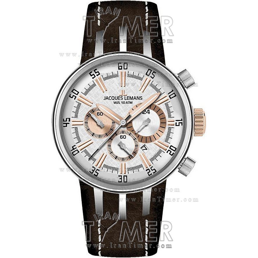 قیمت و خرید ساعت مچی مردانه ژاک لمن(JACQUES LEMANS) مدل 1-1519E کلاسیک | اورجینال و اصلی