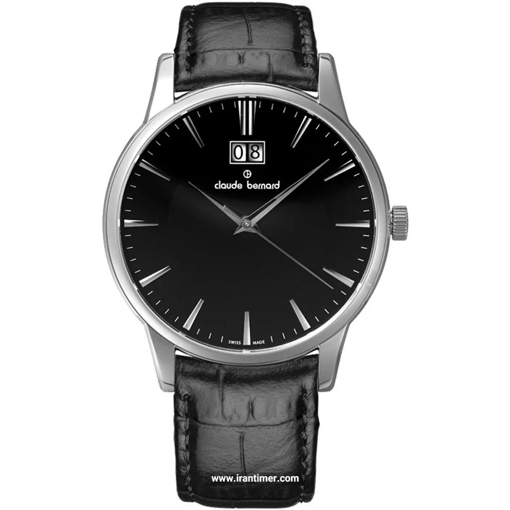 قیمت و خرید ساعت مچی مردانه کلودبرنارد(CLAUDE BERNARD) مدل 63003 3 NIN کلاسیک | اورجینال و اصلی