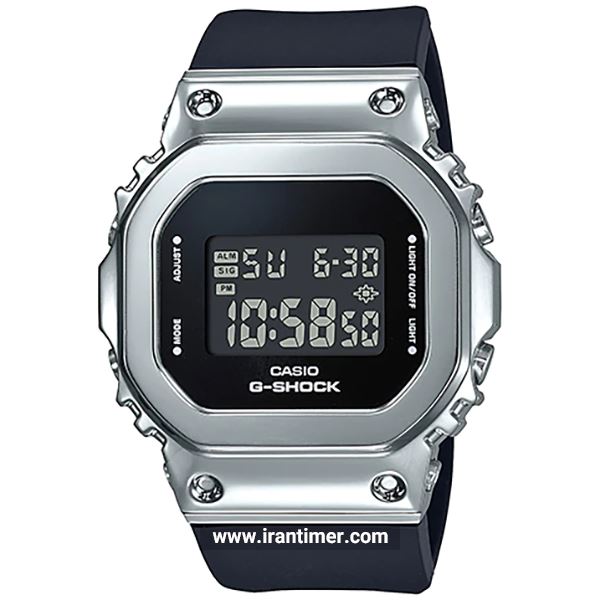 496c6fe7a3264dc5b1d90c01a7df1598 قیمت و خرید ساعت مچی زنانه کاسیو (CASIO) جی شاک مدل GM-S5600-1DR اسپرت | اورجینال و اصلی - تصویر 1