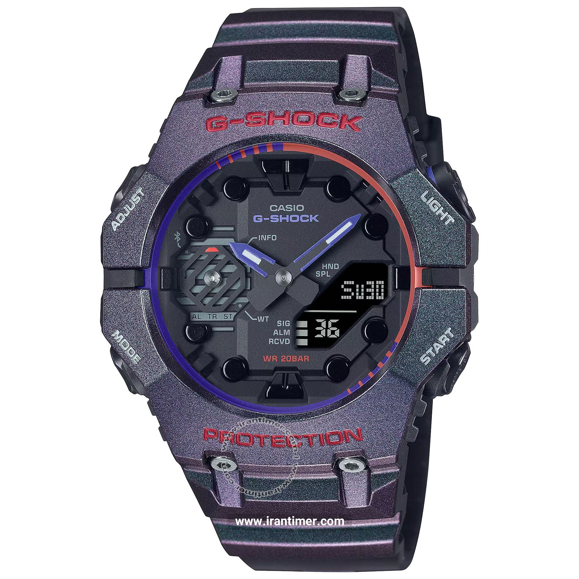 قیمت و خرید ساعت مچی مردانه کاسیو (CASIO) جی شاک مدل GA-B001AH-6ADR اسپرت | اورجینال و اصلی