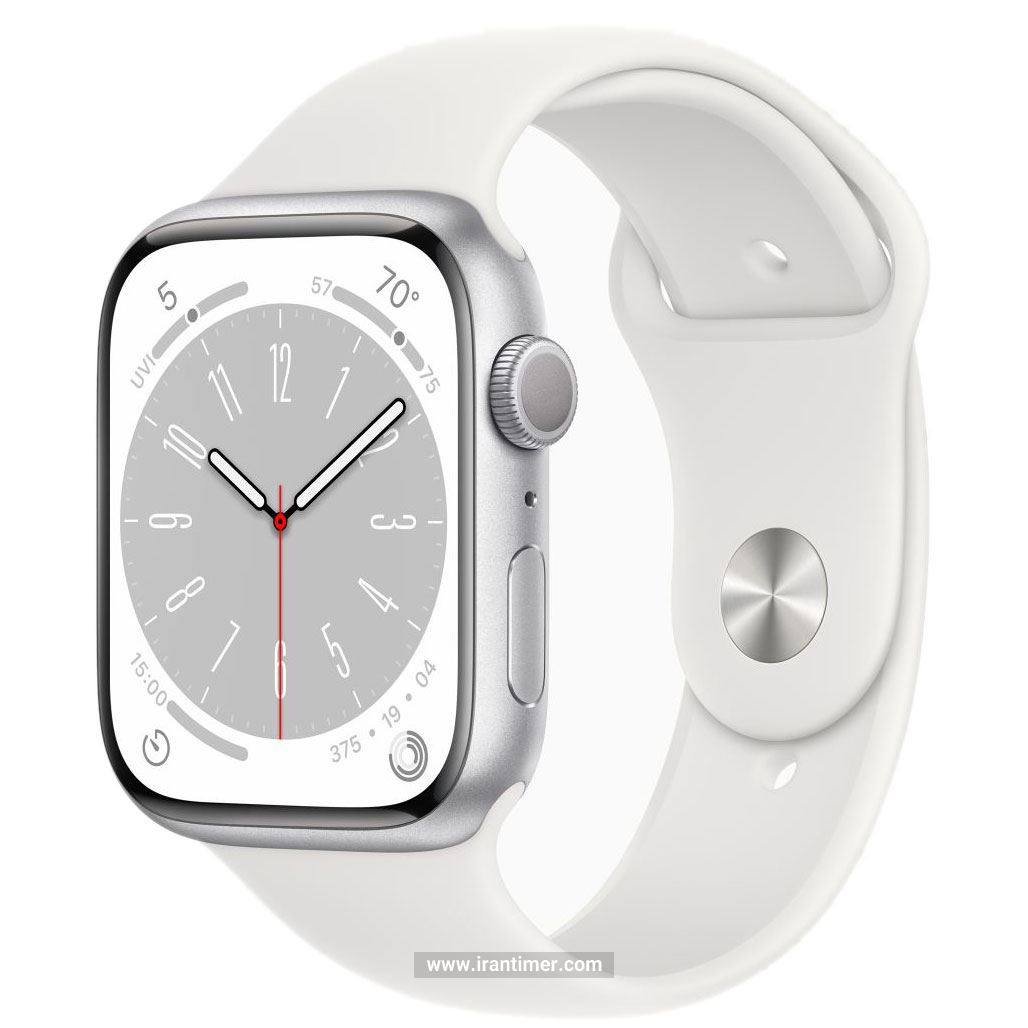 قیمت و خرید ساعت مچی مردانه زنانه اپل واچ(Apple Watch) مدل Series 8 45mm-Silver اسپرت | اورجینال و اصلی