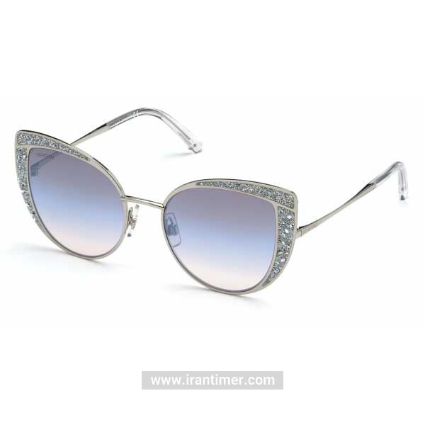 قیمت و خرید عینک آفتابی زنانه فشن (SWAROVSKI) مدل SK 0282 16Z 51 | اورجینال و اصلی