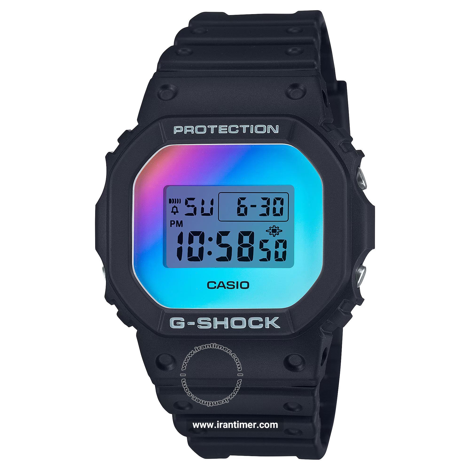 قیمت و خرید ساعت مچی مردانه کاسیو (CASIO) جی شاک مدل DW-5600SR-1DR اسپرت | اورجینال و اصلی