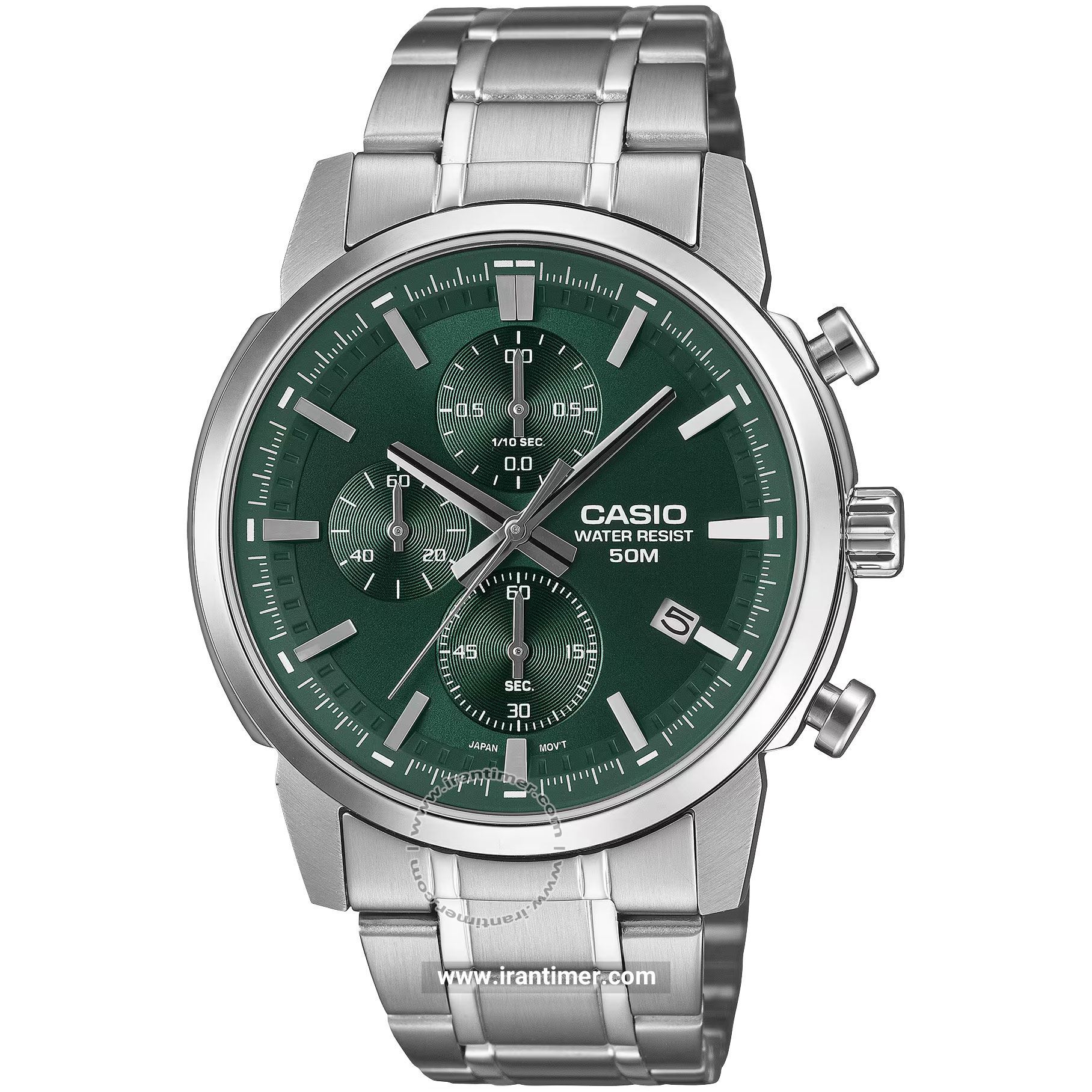 قیمت و خرید ساعت مچی مردانه کاسیو (CASIO) جنرال مدل MTP-E510D-3AVDF کلاسیک | اورجینال و اصلی