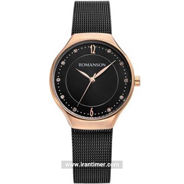 قیمت و خرید ساعت مچی زنانه رومانسون(ROMANSON) مدل TM9A18LLBRA36R-BK کلاسیک | اورجینال و اصلی