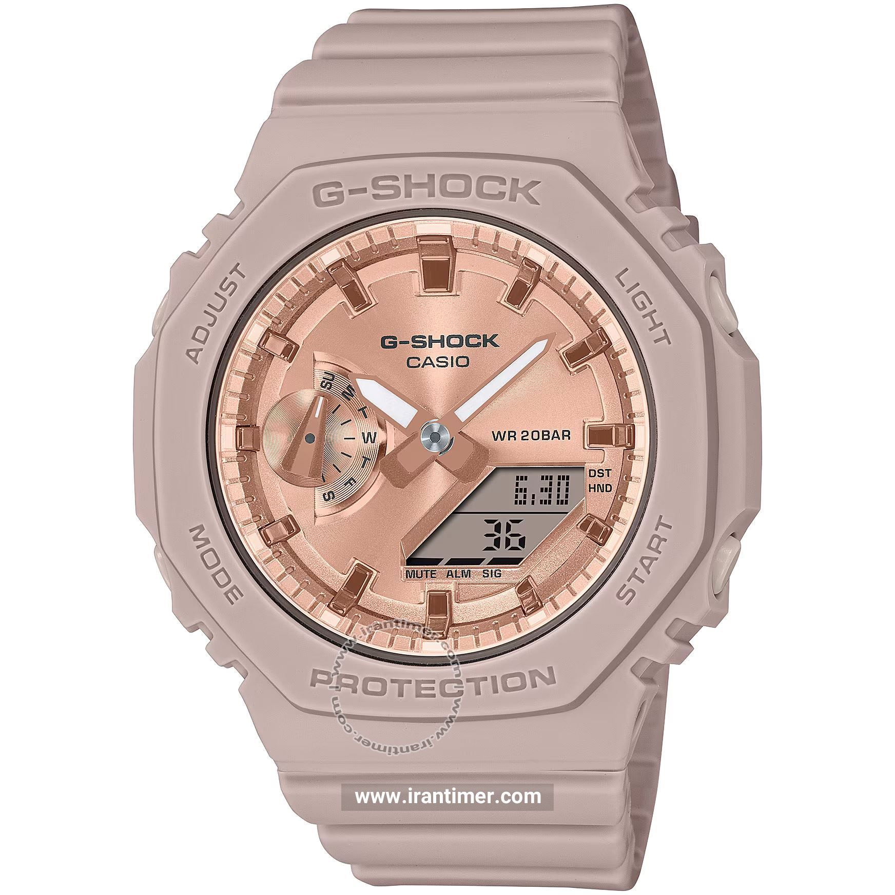قیمت و خرید ساعت مچی زنانه کاسیو (CASIO) جی شاک مدل GMA-S2100MD-4ADR اسپرت | اورجینال و اصلی