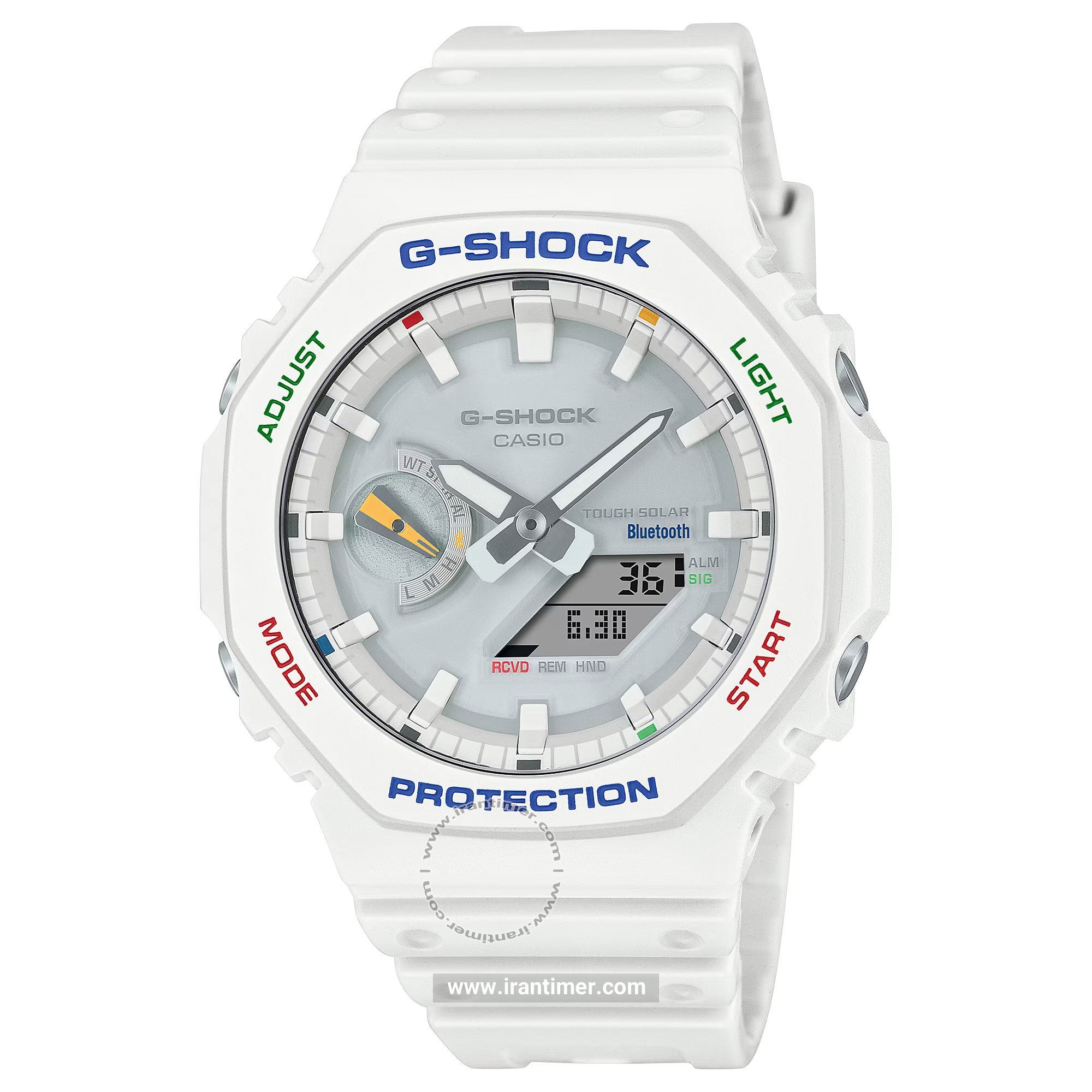 قیمت و خرید ساعت مچی مردانه کاسیو (CASIO) جی شاک مدل GA-B2100FC-7ADR اسپرت | اورجینال و اصلی