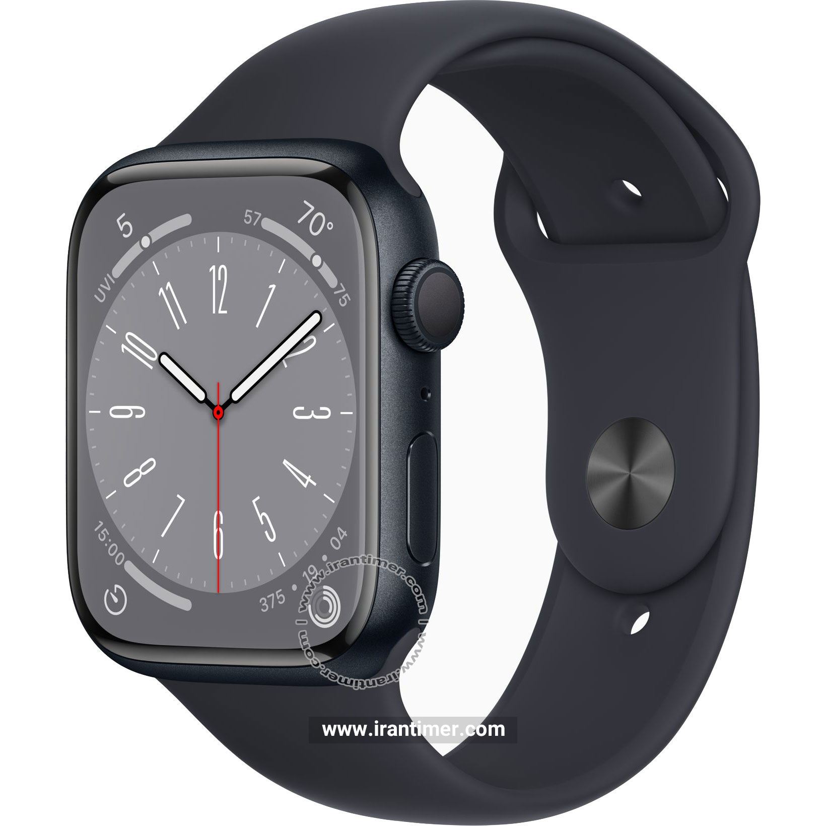 قیمت و خرید ساعت مچی مردانه زنانه اپل واچ(Apple Watch) مدل Series 8 45mm-Black اسپرت | اورجینال و اصلی
