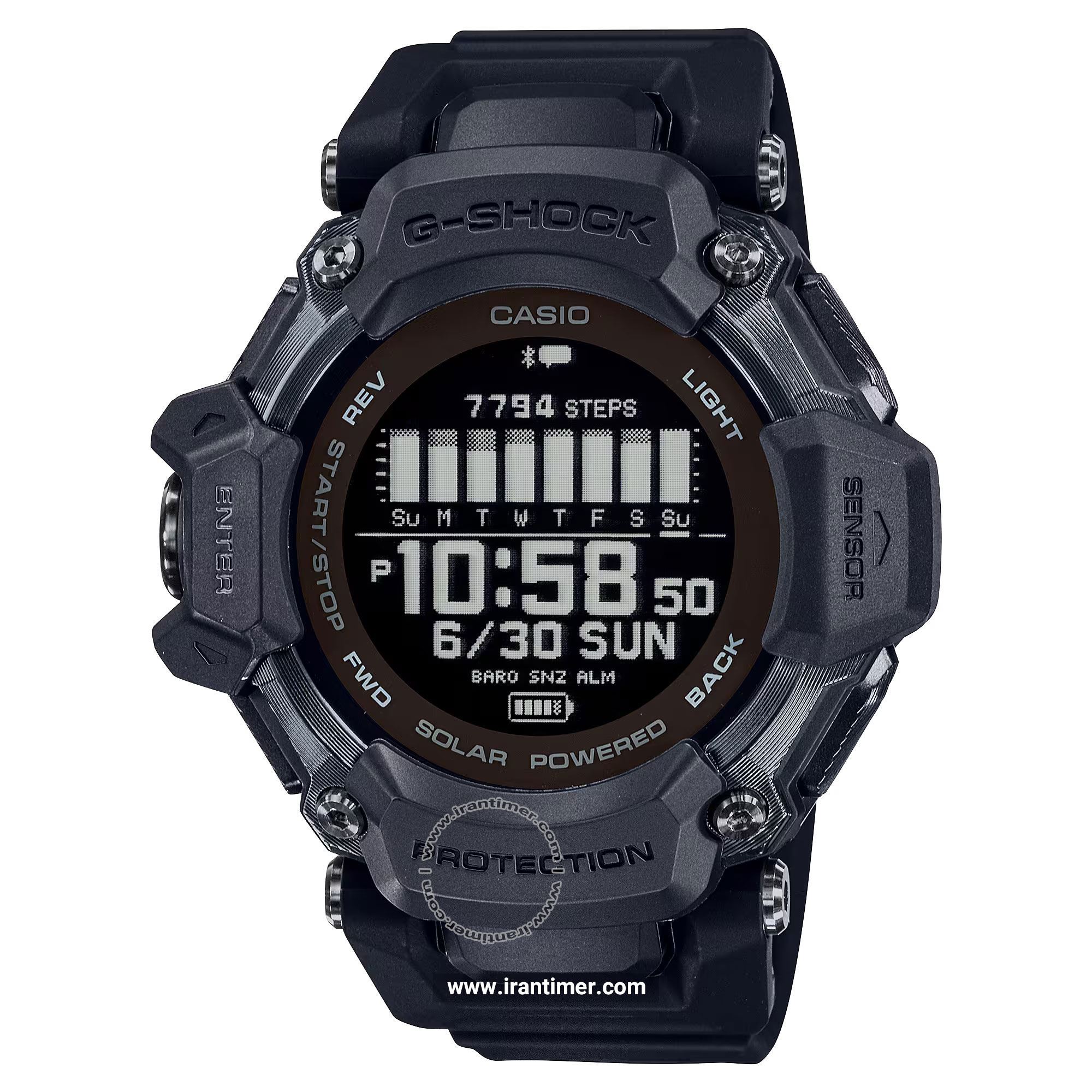 قیمت و خرید ساعت مچی مردانه کاسیو (CASIO) جی شاک مدل GBD-H2000-1BDR اسپرت | اورجینال و اصلی
