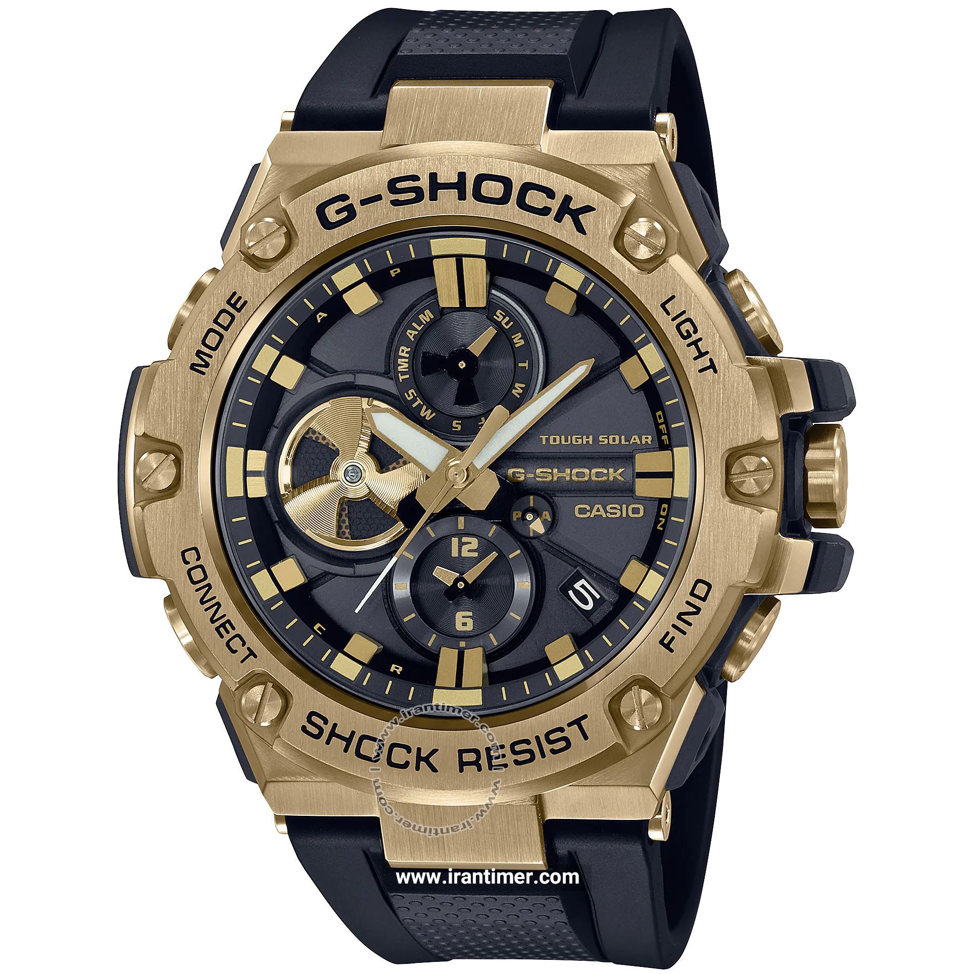 قیمت و خرید ساعت مچی مردانه کاسیو (CASIO) جی شاک مدل GST-B100GB-1A9DR اسپرت | اورجینال و اصلی