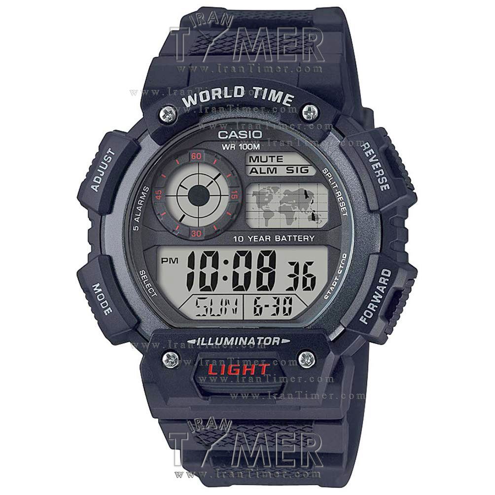 قیمت و خرید ساعت مچی مردانه کاسیو (CASIO) جنرال مدل AE-1400WH-1AVDF اسپرت | اورجینال و اصلی