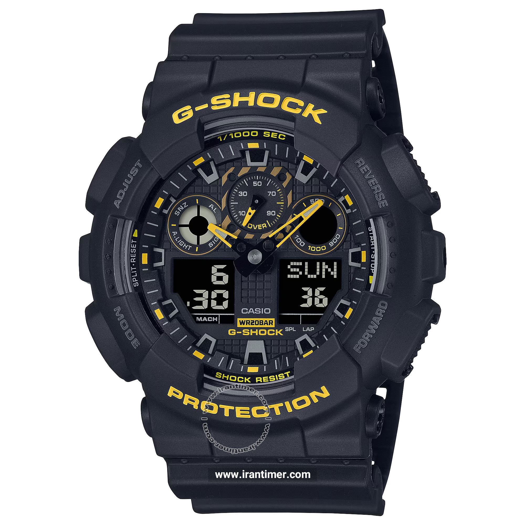قیمت و خرید ساعت مچی مردانه کاسیو (CASIO) جی شاک مدل GA-100CY-1ADR اسپرت | اورجینال و اصلی