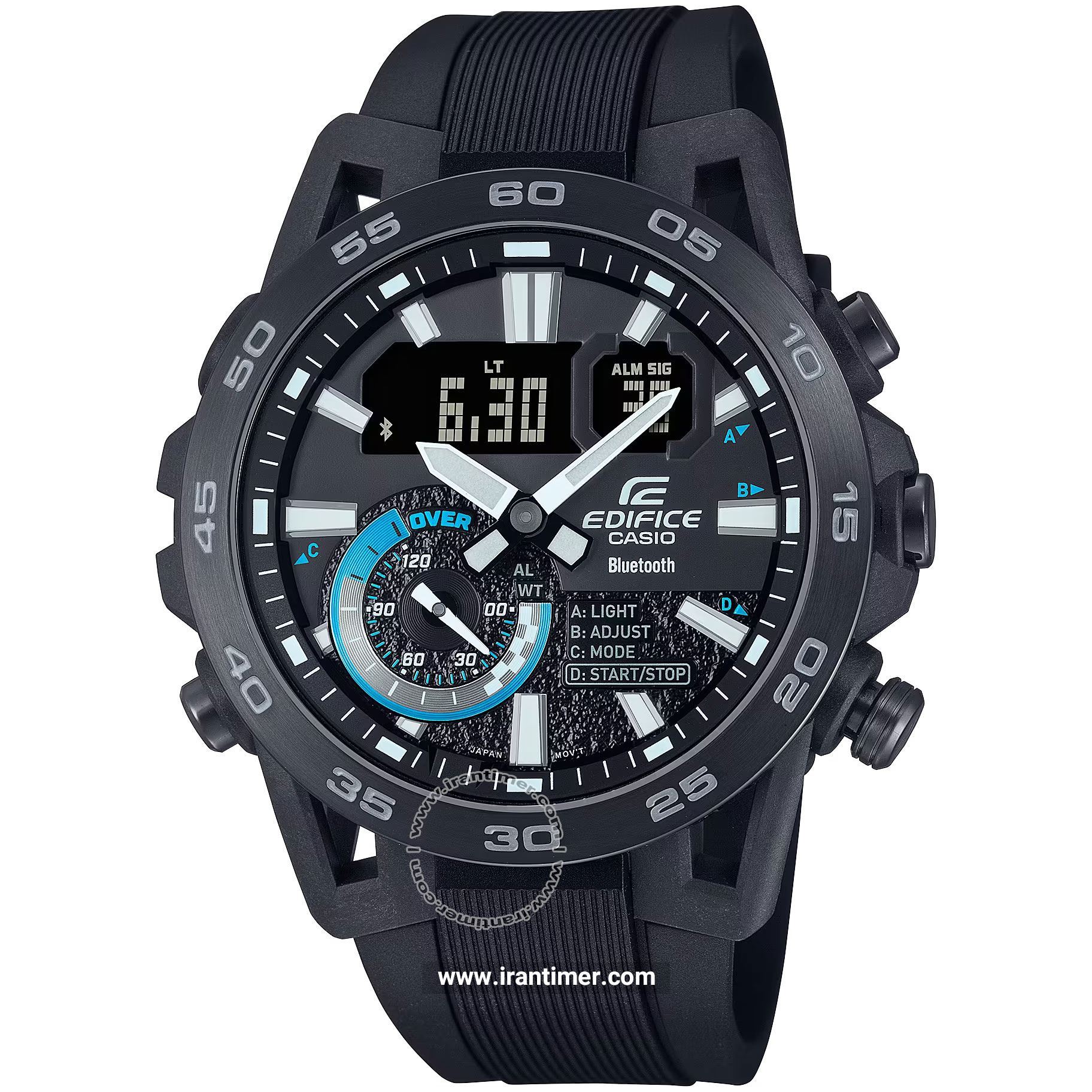 قیمت و خرید ساعت مچی مردانه کاسیو (CASIO) ادیفس(ادیفایس) مدل ECB-40PB-1ADF اسپرت | اورجینال و اصلی