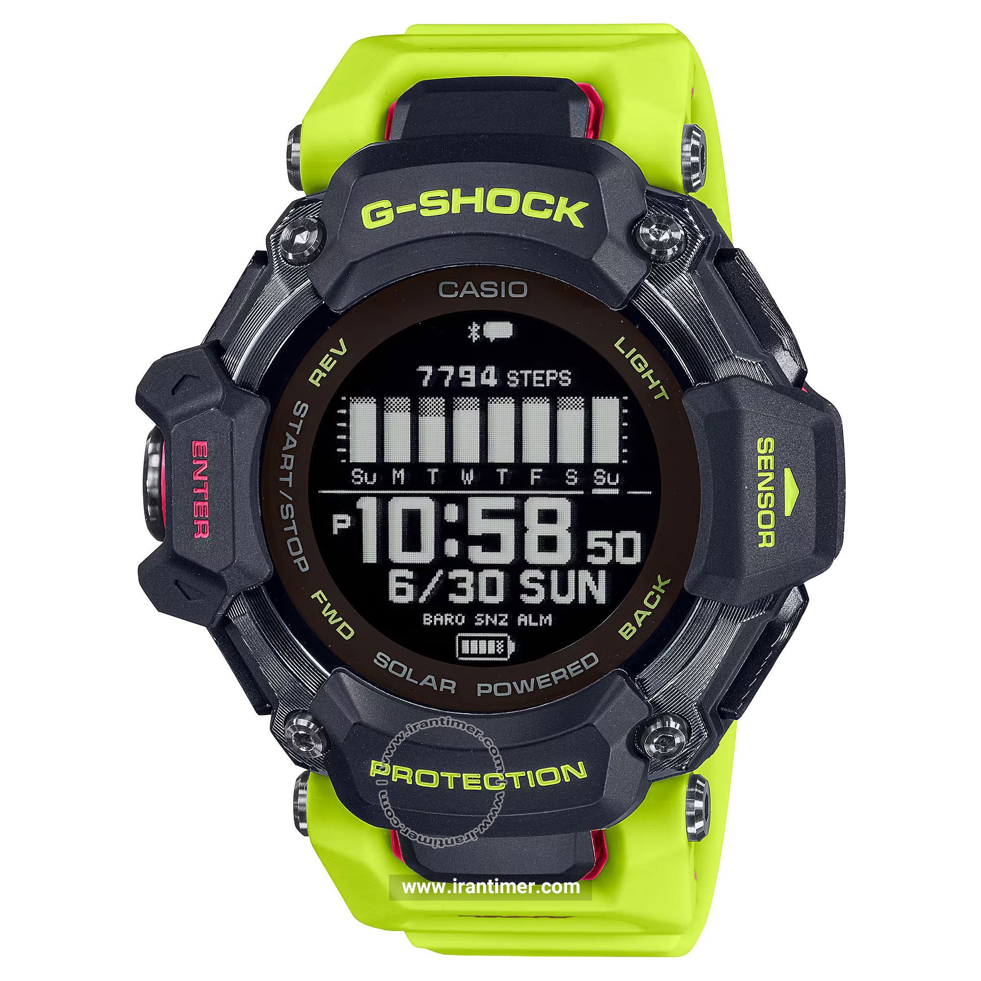 قیمت و خرید ساعت مچی مردانه کاسیو (CASIO) جی شاک مدل GBD-H2000-1A9DR اسپرت | اورجینال و اصلی