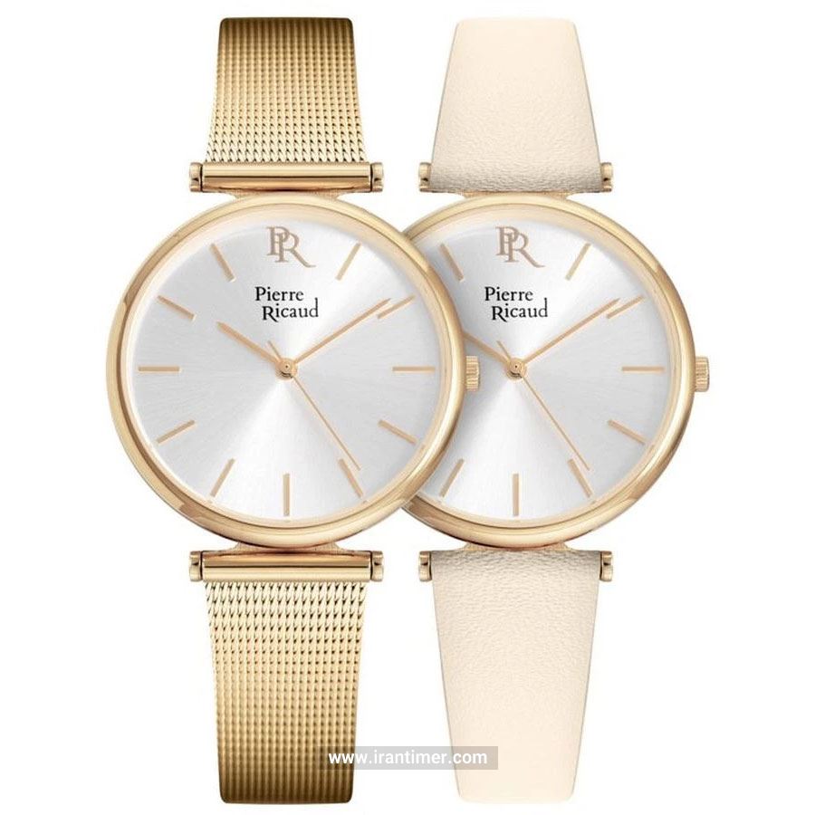 قیمت و خرید ساعت مچی زنانه پیر ریکو(Pierre Ricaud) مدل P22044.1113QV-SET کلاسیک | اورجینال و اصلی