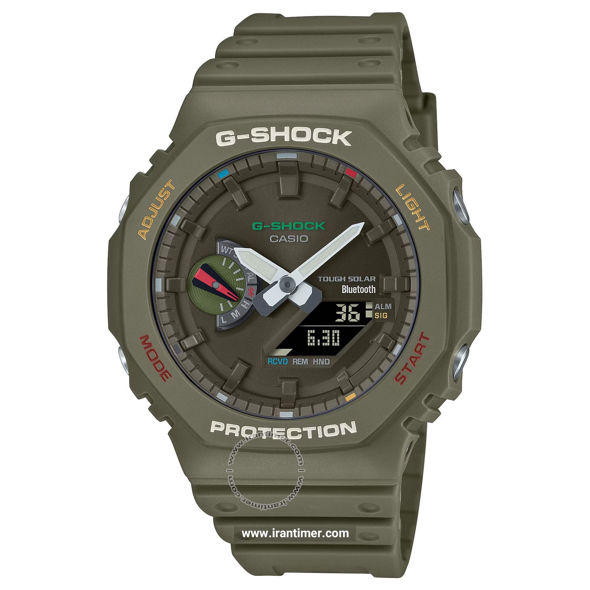 قیمت و خرید ساعت مچی مردانه کاسیو (CASIO) جی شاک مدل GA-B2100FC-3ADR اسپرت | اورجینال و اصلی