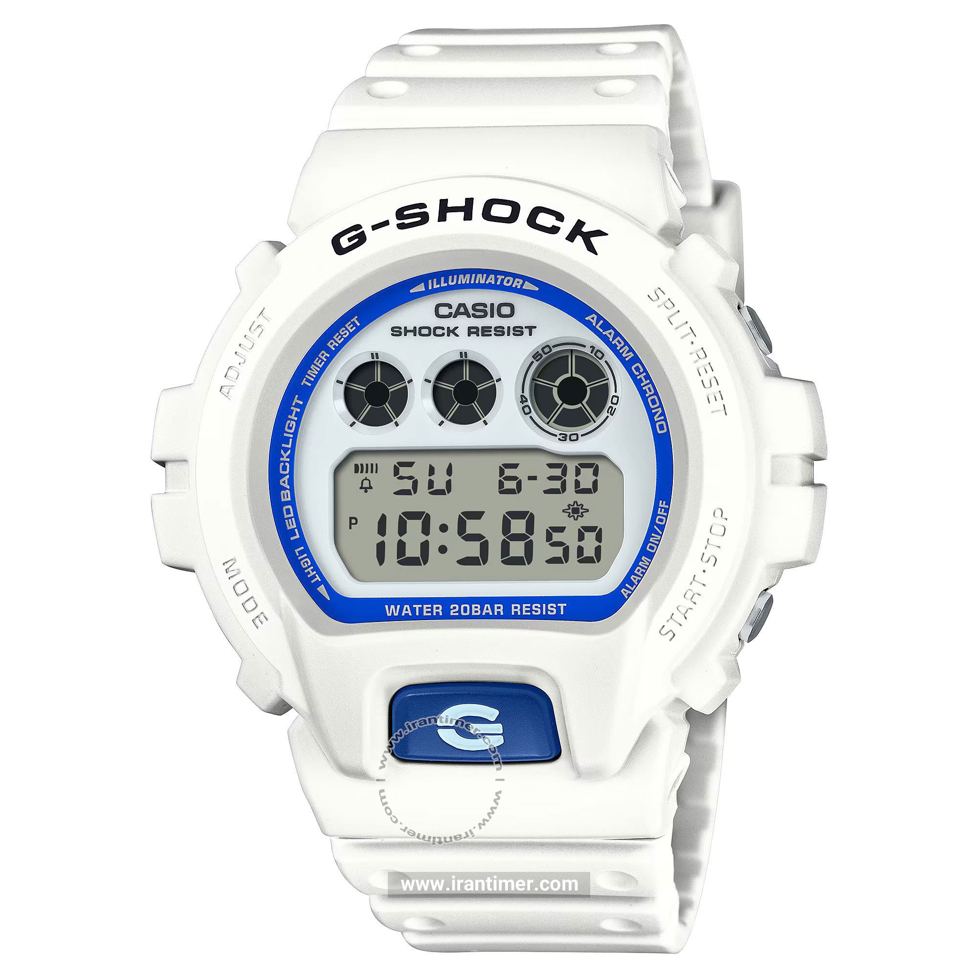قیمت و خرید ساعت مچی مردانه کاسیو (CASIO) جی شاک مدل DW-6900HDS-7DR اسپرت | اورجینال و اصلی