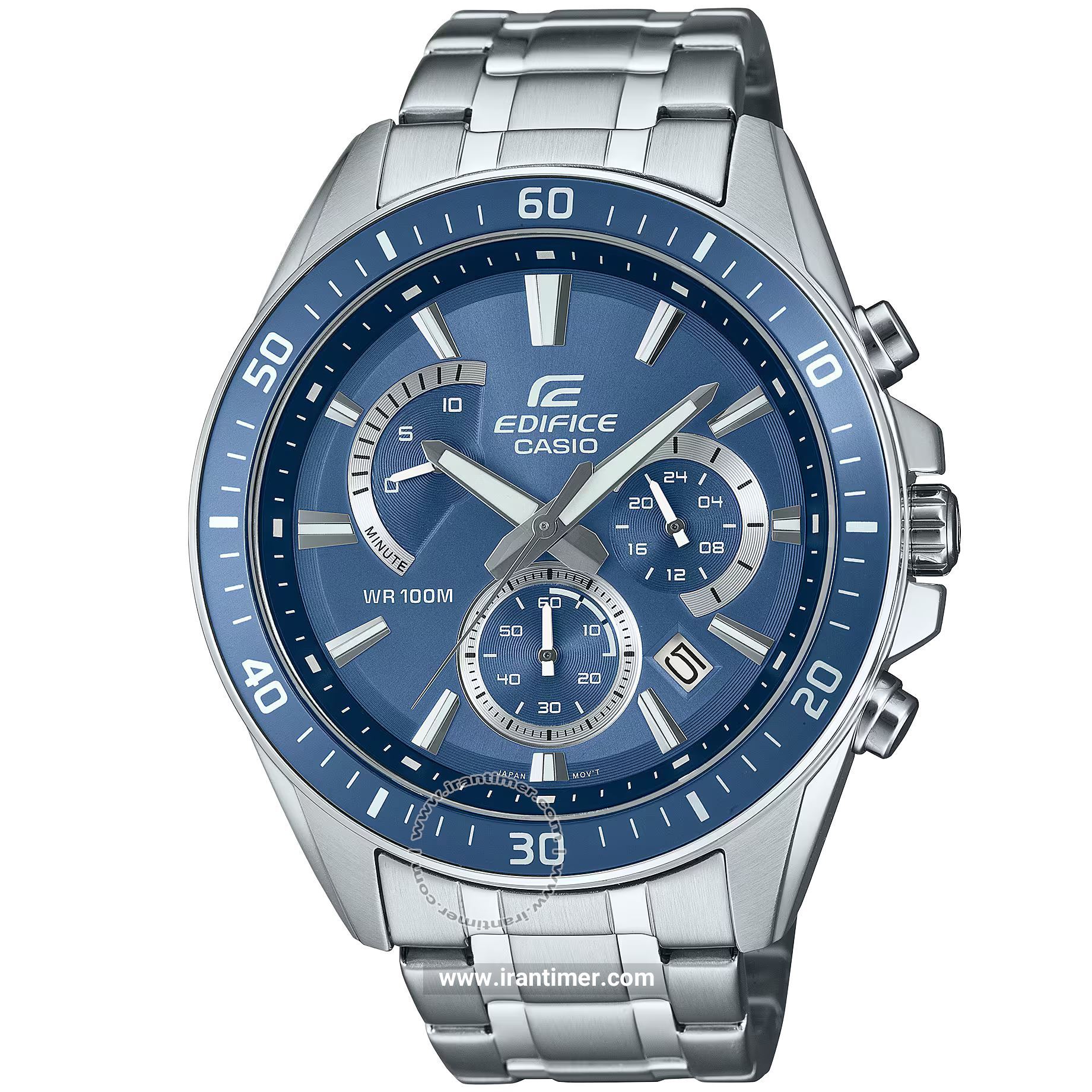 قیمت و خرید ساعت مچی مردانه کاسیو (CASIO) ادیفس(ادیفایس) مدل EFR-552D-2AVUDF کلاسیک | اورجینال و اصلی