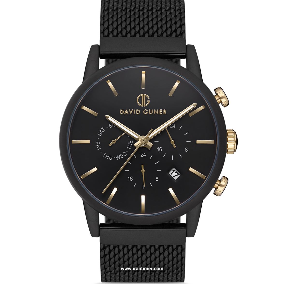 قیمت و خرید ساعت مچی مردانه دیوید گانر(David Guner) مدل DG-8205GC-G2BE کلاسیک | اورجینال و اصلی
