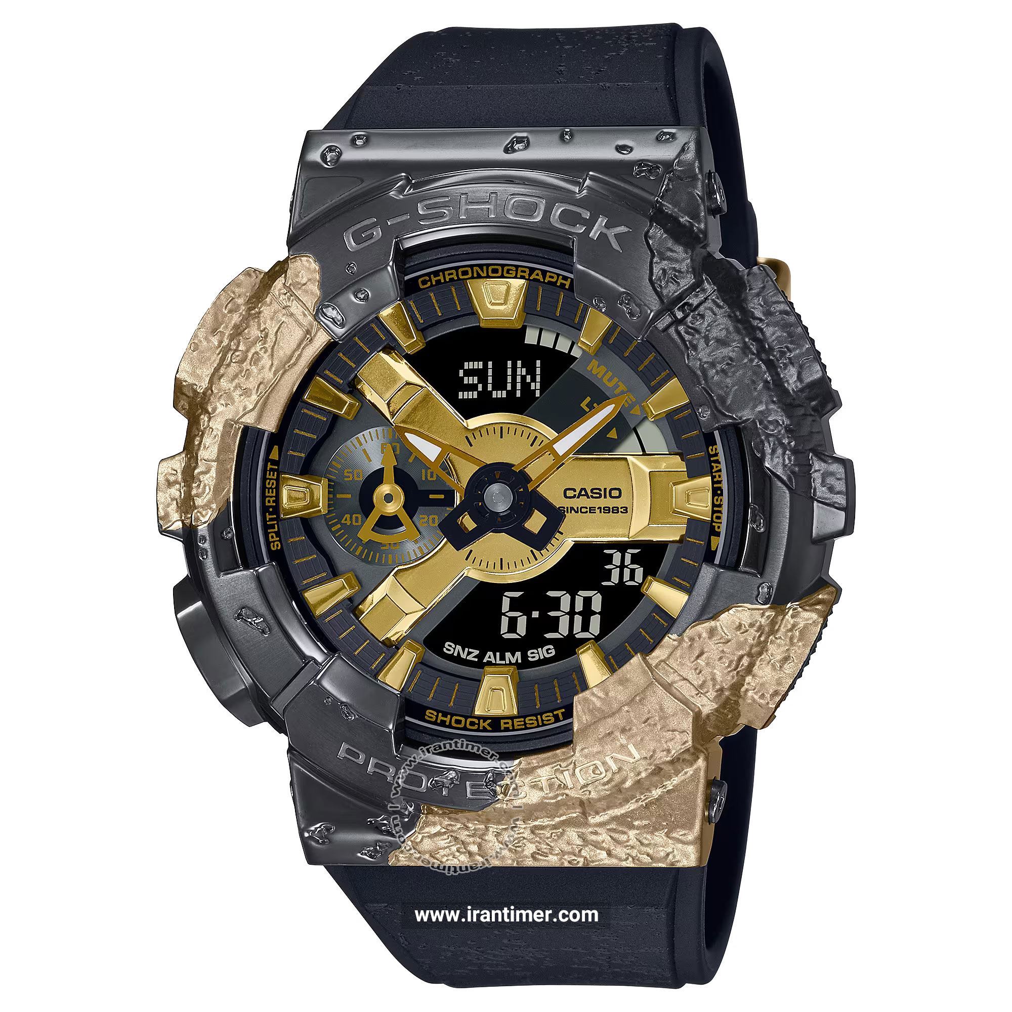 قیمت و خرید ساعت مچی مردانه کاسیو (CASIO) جی شاک مدل GM-114GEM-1A9DR اسپرت | اورجینال و اصلی
