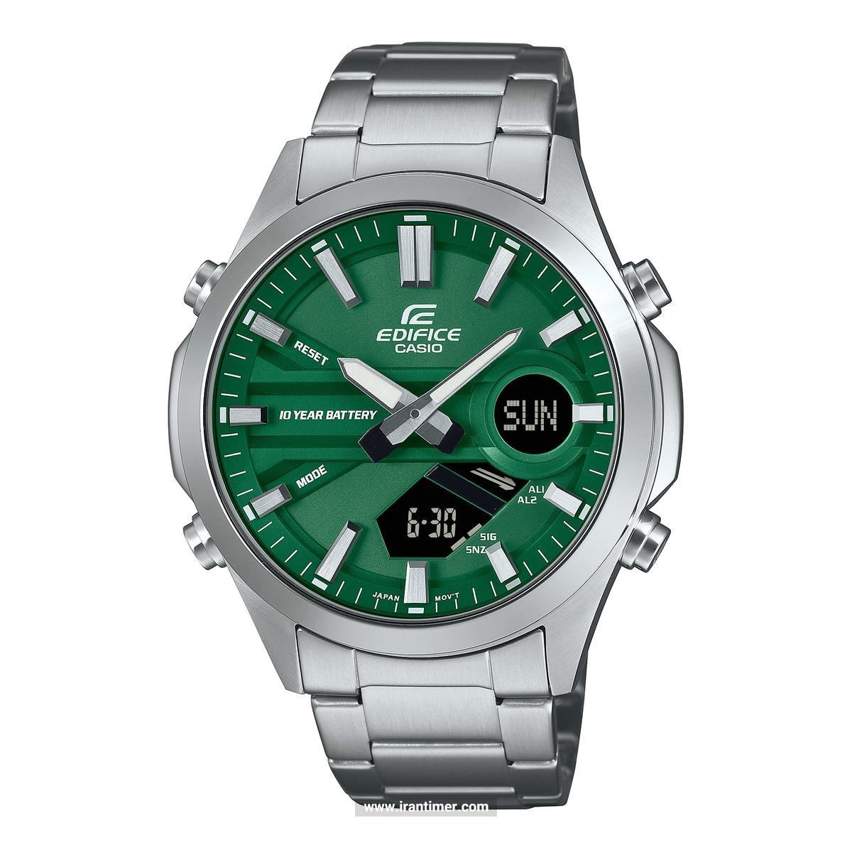 قیمت و خرید ساعت مچی مردانه کاسیو (CASIO) ادیفس(ادیفایس) مدل EFV-C120D-3ADF اسپرت | اورجینال و اصلی