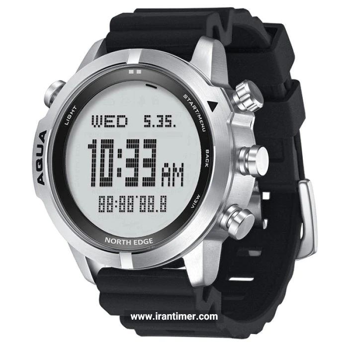 قیمت و خرید ساعت مچی مردانه نورث اج(North Edge) مدل AQUA DIVING White اسپرت | اورجینال و اصلی