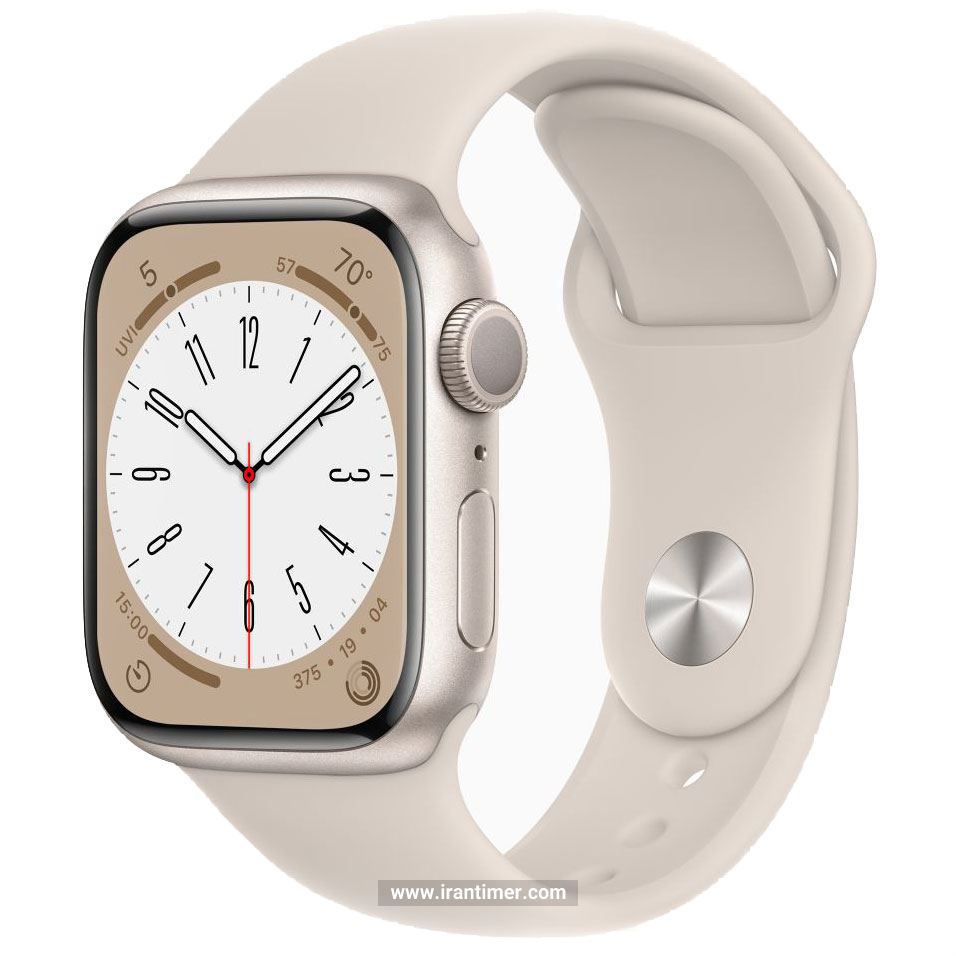 قیمت و خرید ساعت مچی مردانه زنانه اپل واچ(Apple Watch) مدل Series 8 41mm-Beige اسپرت | اورجینال و اصلی