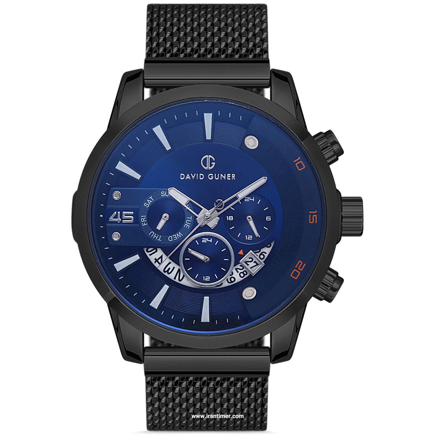 قیمت و خرید ساعت مچی مردانه دیوید گانر(David Guner) مدل DG-8358GC-V3 کلاسیک | اورجینال و اصلی