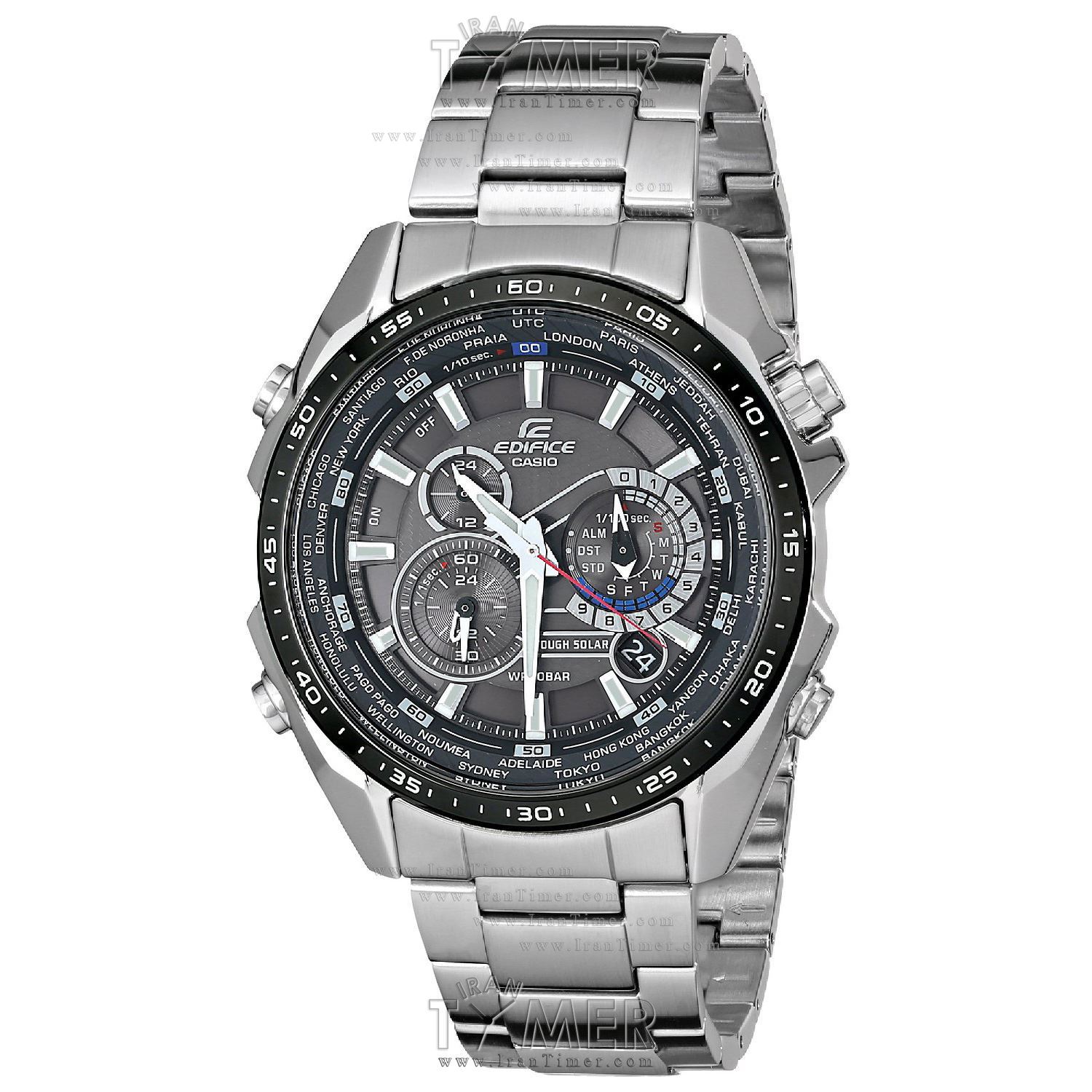 قیمت و خرید ساعت مچی مردانه کاسیو (CASIO) ادیفس(ادیفایس) مدل EQS-500DB-1A1DR اسپرت | اورجینال و اصلی
