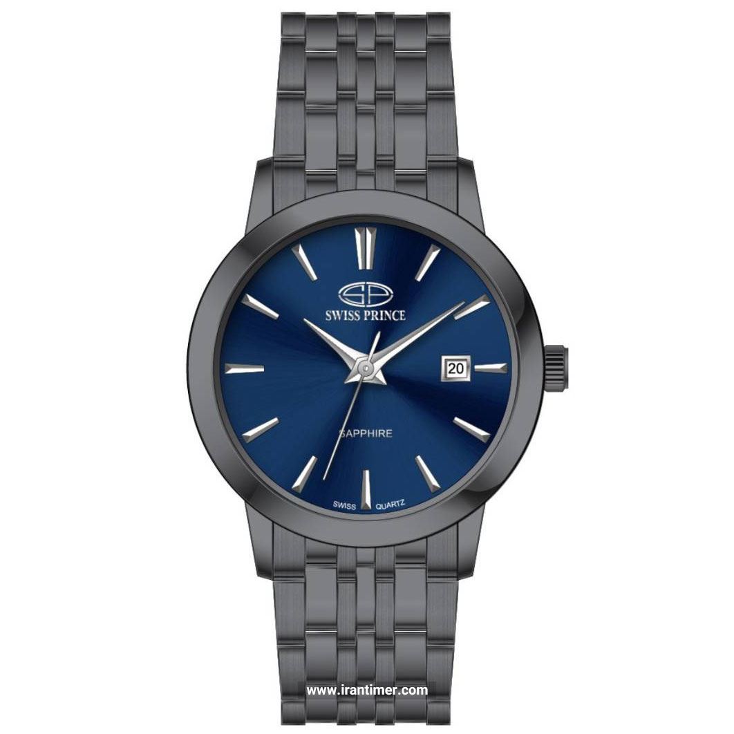 5c3a1a32309e49539c94dbfc11f1b7ef قیمت و خرید ساعت مچی مردانه سوئیس پرنس(Swiss Prince) مدل 2026-MEN-BLACK-DARKBLUE کلاسیک | اورجینال و اصلی - تصویر 1