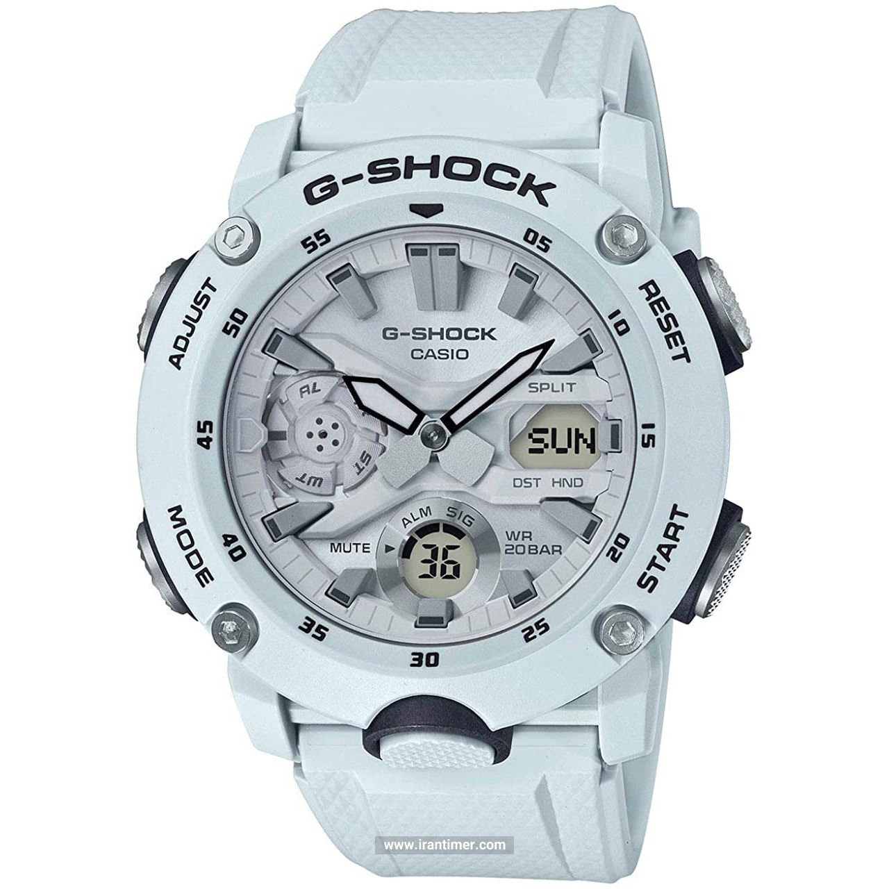 5c3dd351272a498198d5f870da8dfb35 قیمت و خرید ساعت مچی مردانه کاسیو (CASIO) جی شاک مدل GA-2000S-7ADR اسپرت | اورجینال و اصلی - تصویر 1