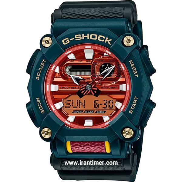قیمت و خرید ساعت مچی مردانه کاسیو (CASIO) جی شاک مدل GA-900DBR-3ADR اسپرت | اورجینال و اصلی