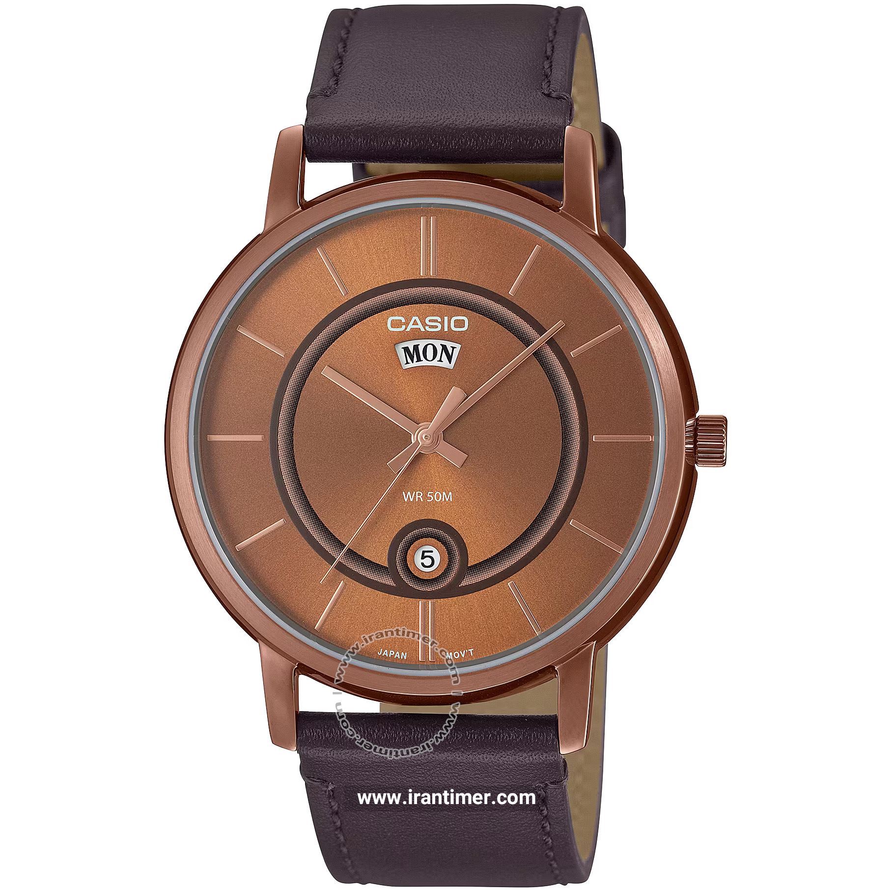 قیمت و خرید ساعت مچی مردانه کاسیو (CASIO) جنرال مدل MTP-B120RL-5AVDF کلاسیک | اورجینال و اصلی