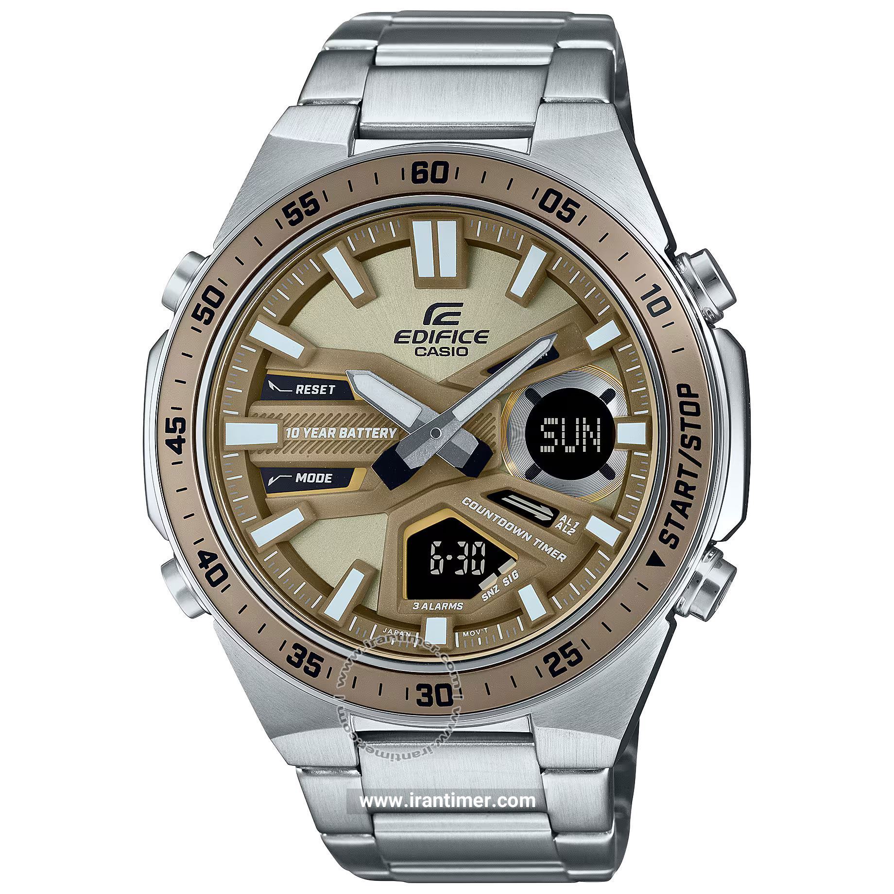 قیمت و خرید ساعت مچی مردانه کاسیو (CASIO) ادیفس(ادیفایس) مدل EFV-C110D-5ADF اسپرت | اورجینال و اصلی