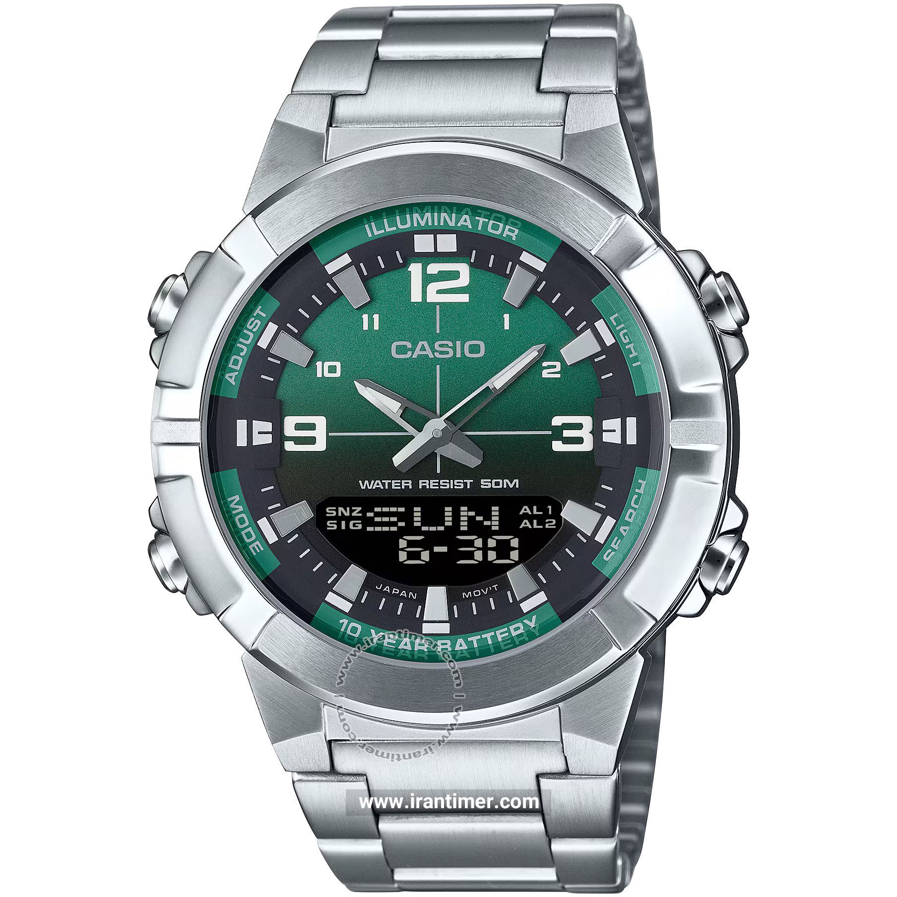 قیمت و خرید ساعت مچی مردانه کاسیو (CASIO) جنرال مدل AMW-870DA-3AVDF کلاسیک | اورجینال و اصلی