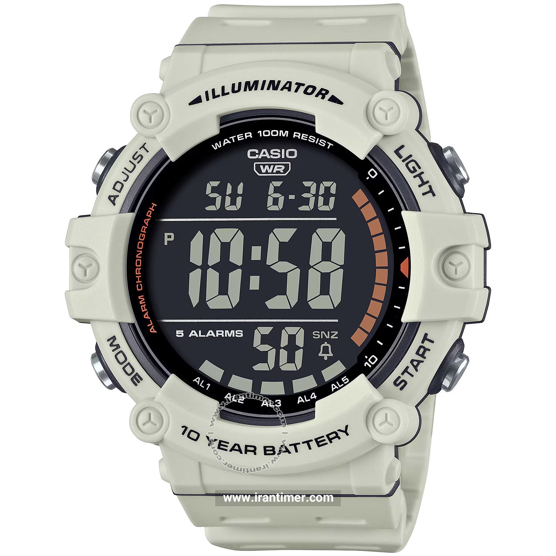 قیمت و خرید ساعت مچی مردانه کاسیو (CASIO) جنرال مدل AE-1500WH-8B2VDF اسپرت | اورجینال و اصلی